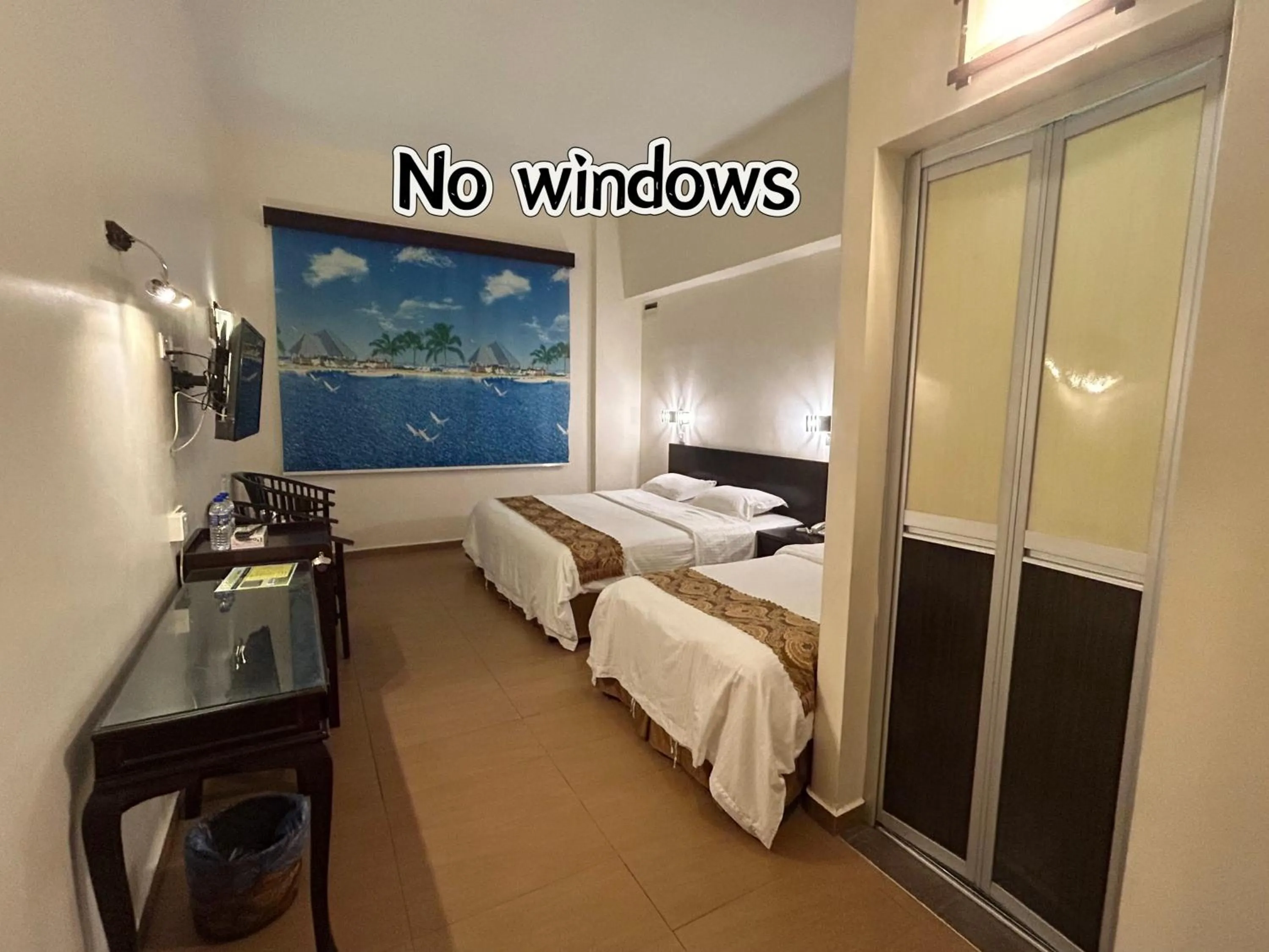 Bed in Pontian Garden Hotel