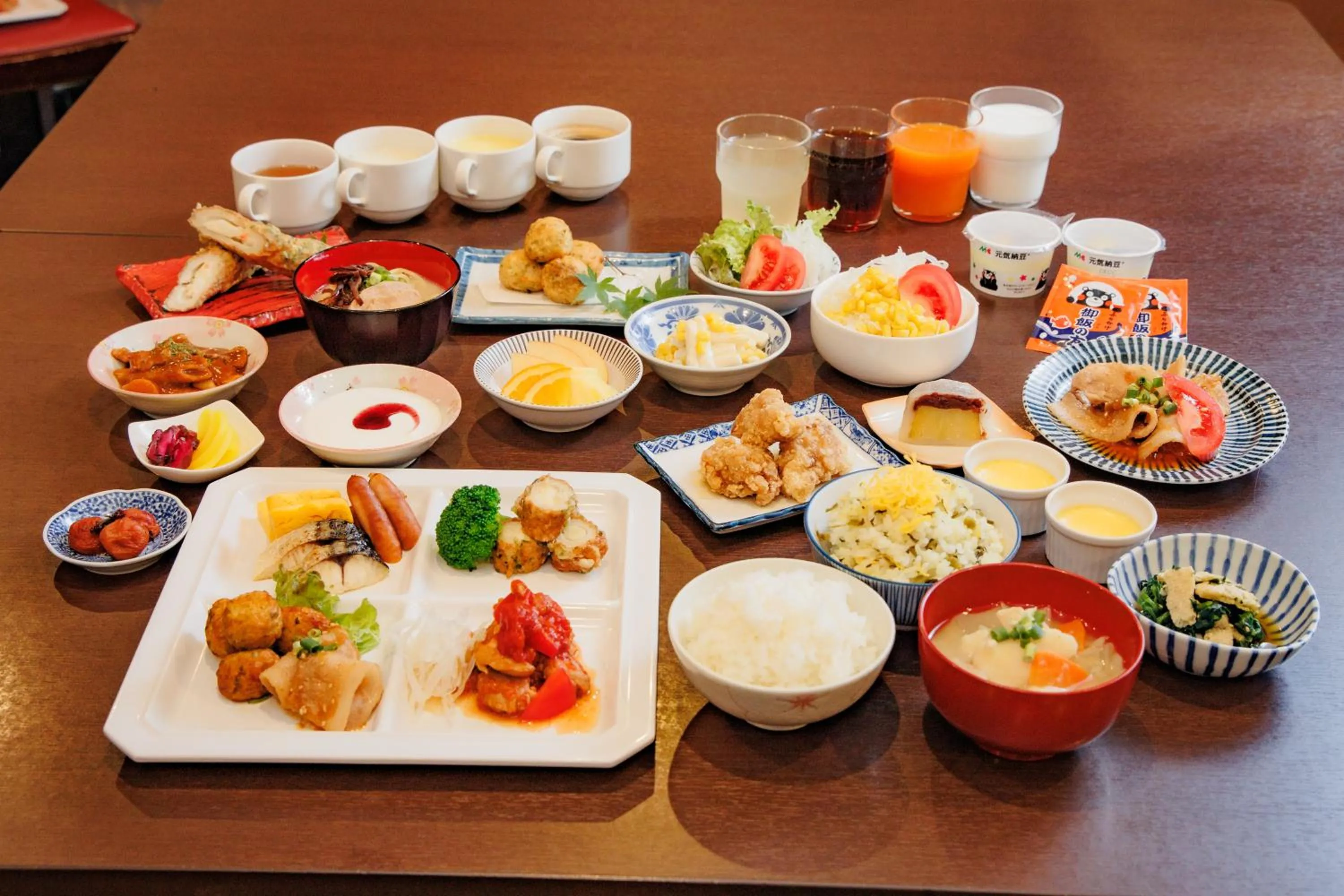 Breakfast in KOKO STAY Kumamoto Yatsushiro - formerly Hotel Wing International Kumamoto Yatsushiro
