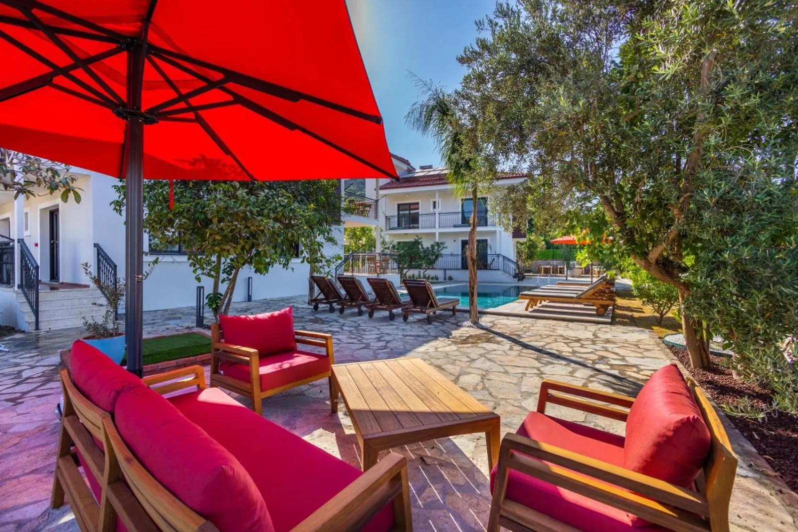 Garden view in Elizya Boutique Hotel