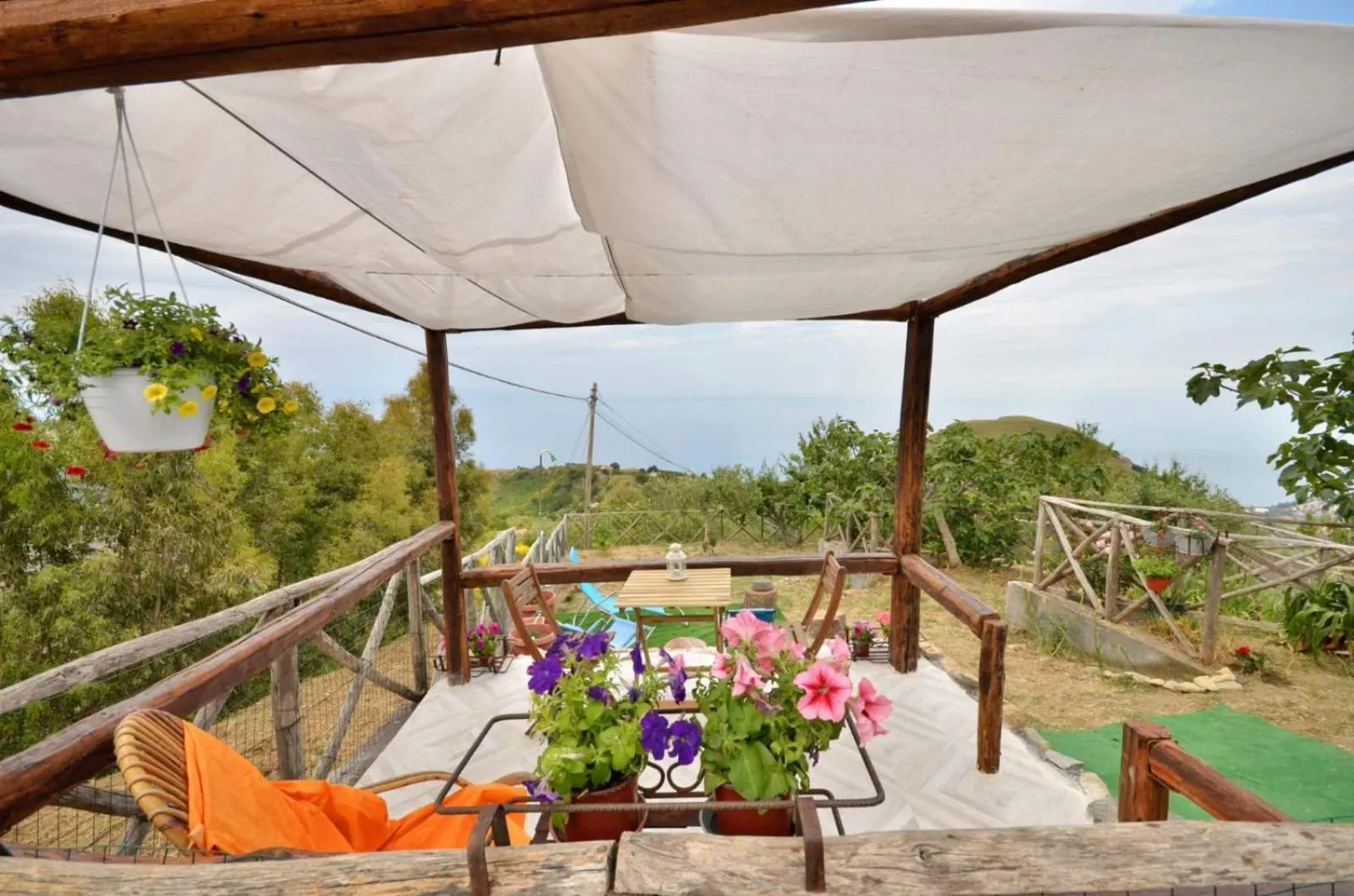 Garden in Casa Sole Luna da Annalisa