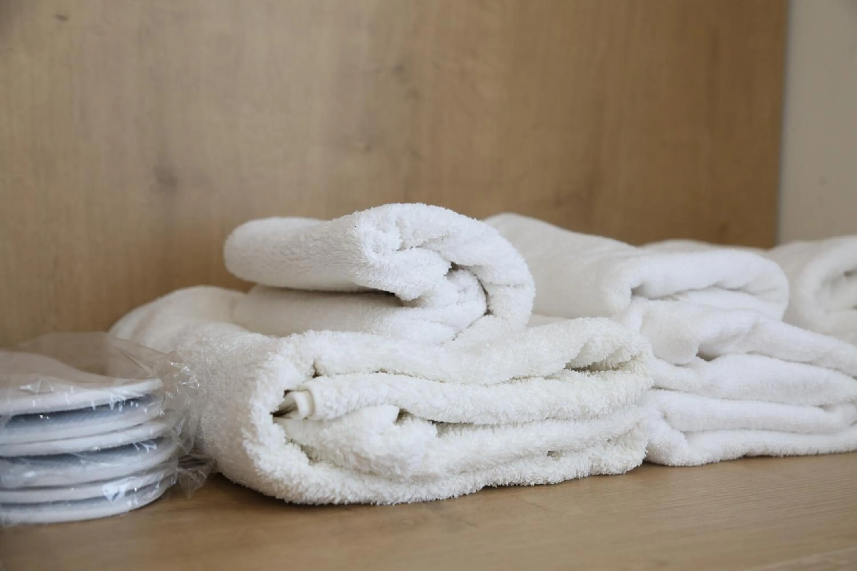 towels in B&B Champagne, Vlore Bay