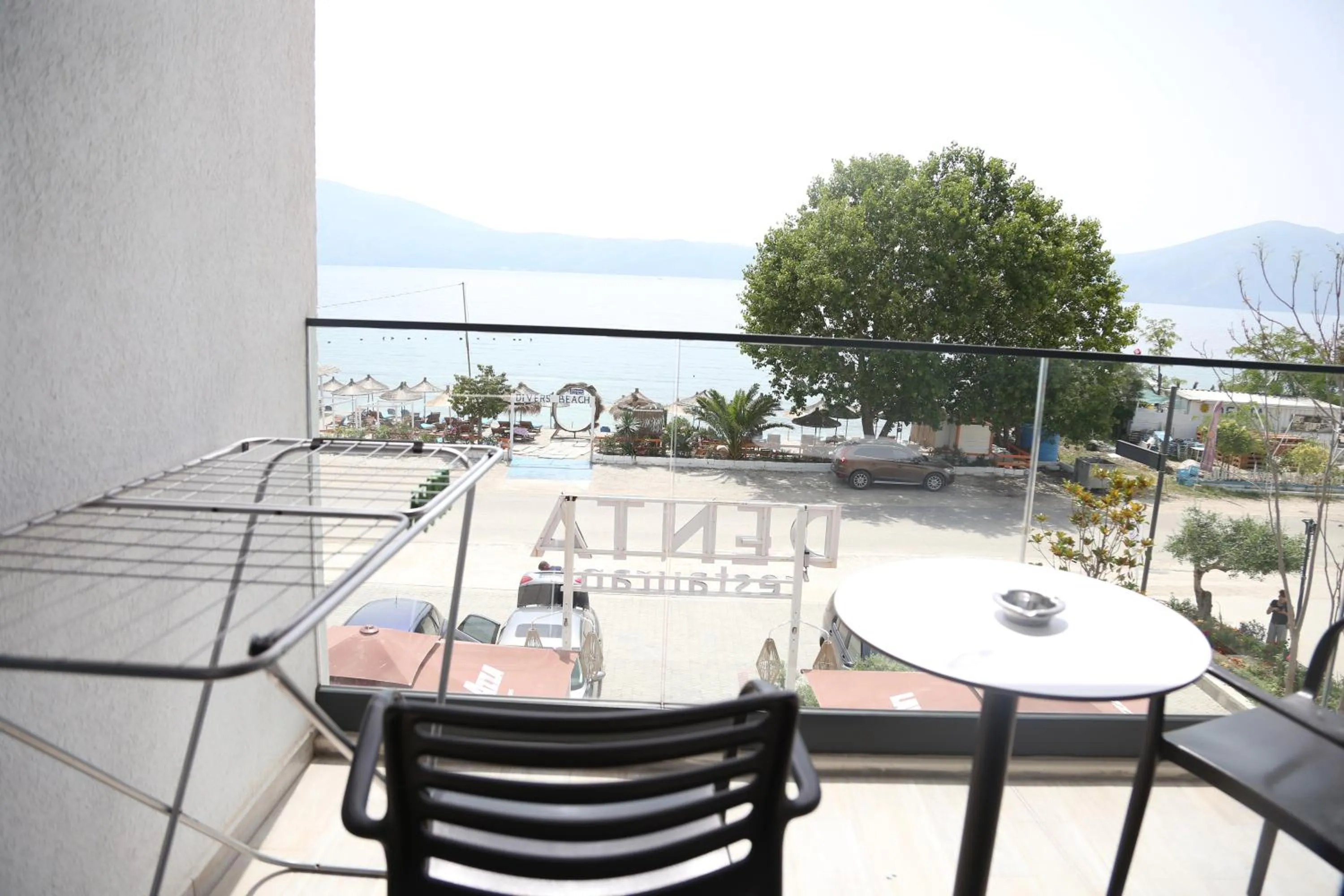 Balcony/Terrace in B&B Champagne, Vlore Bay