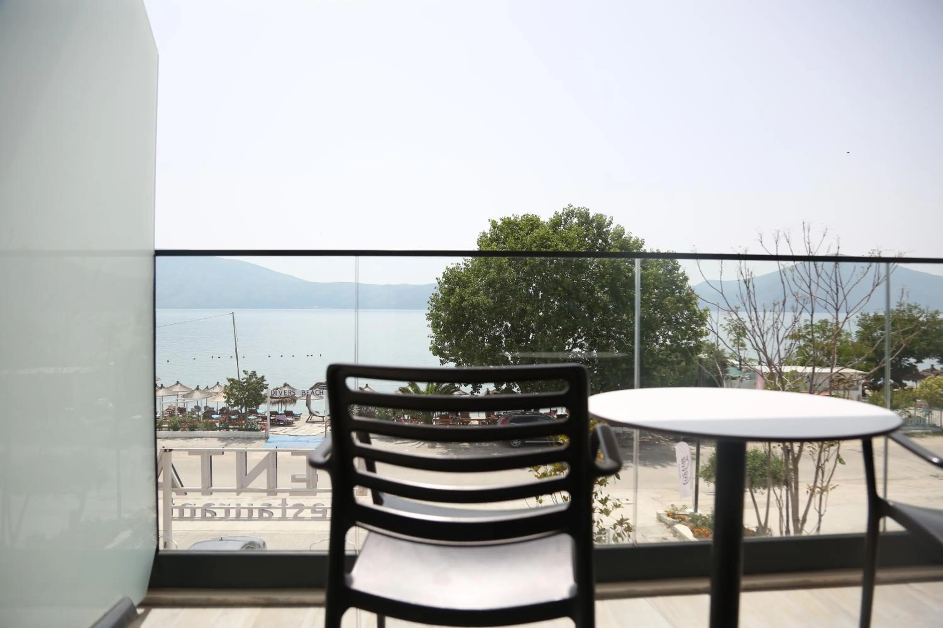 Balcony/Terrace in B&B Champagne, Vlore Bay