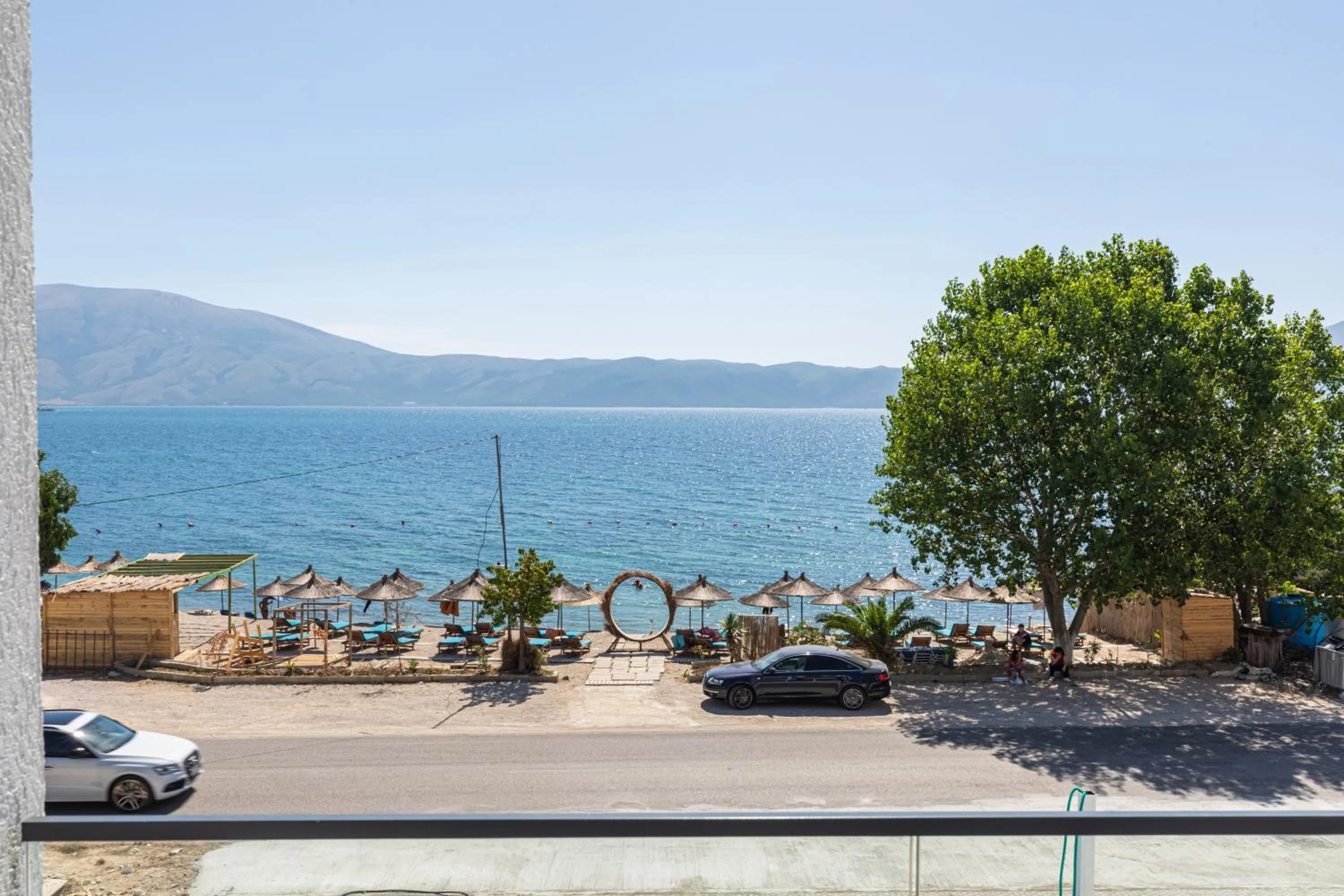Sea view in B&B Champagne, Vlore Bay