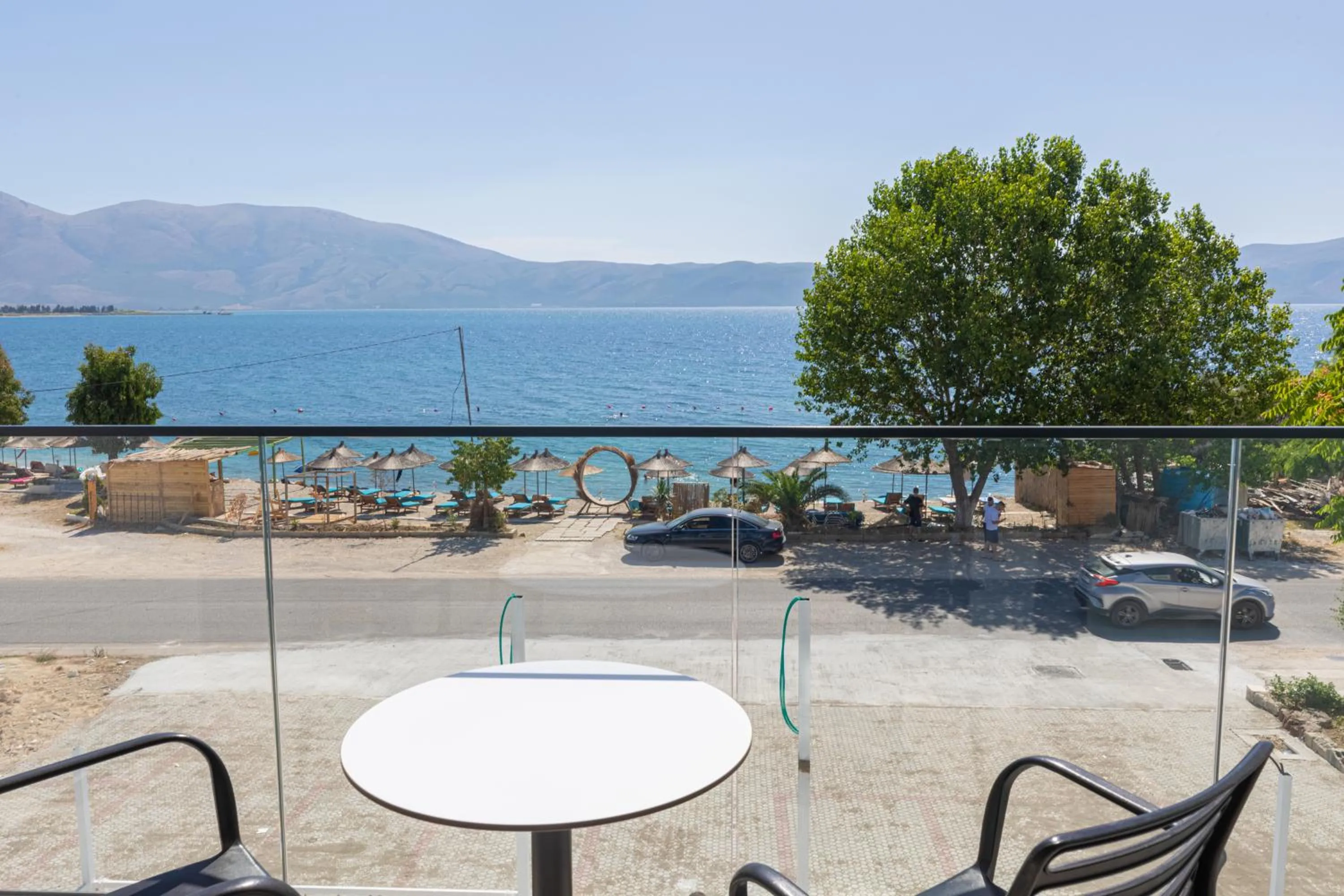 Balcony/Terrace in B&B Champagne, Vlore Bay