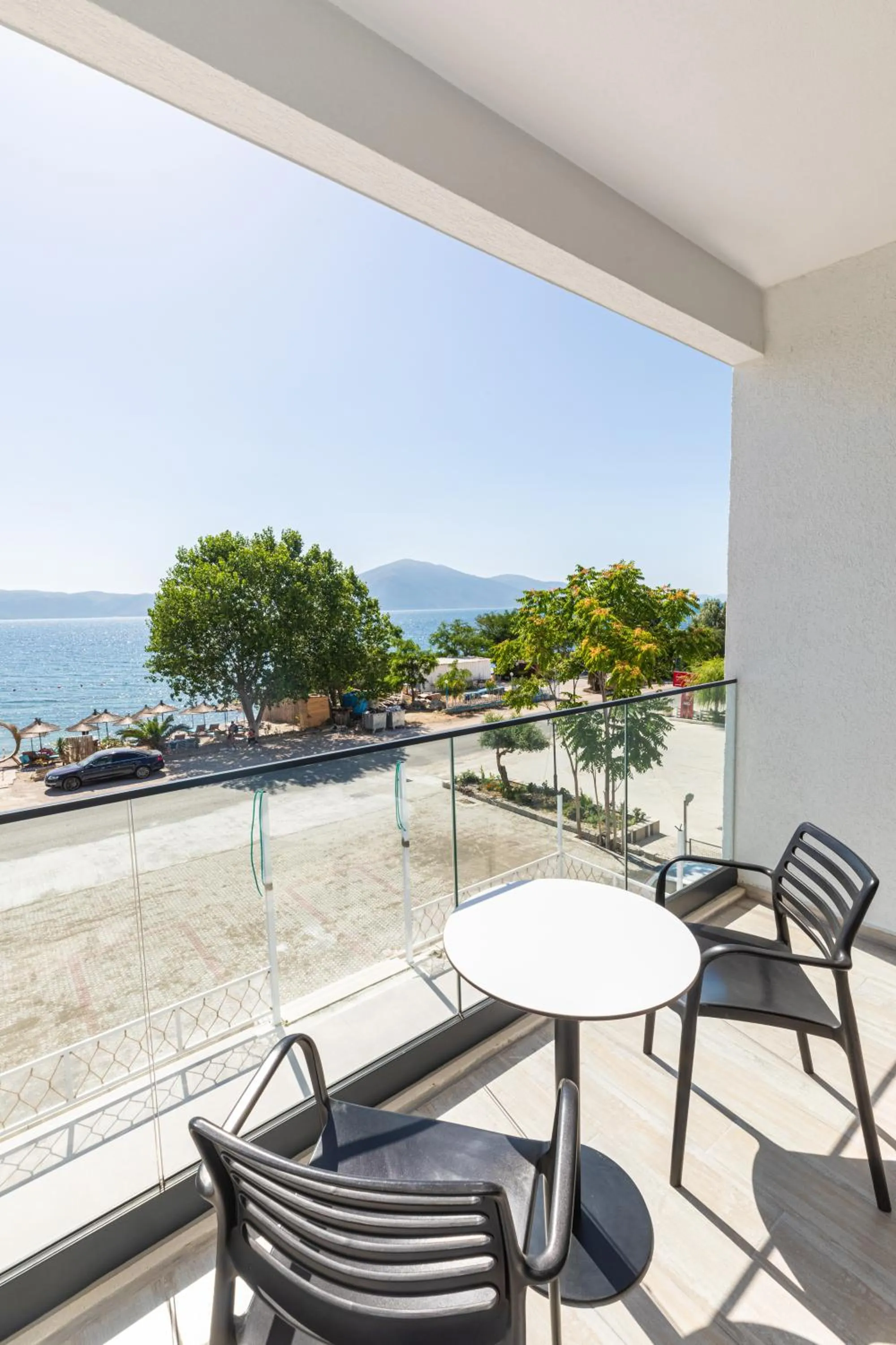 Balcony/Terrace in B&B Champagne, Vlore Bay