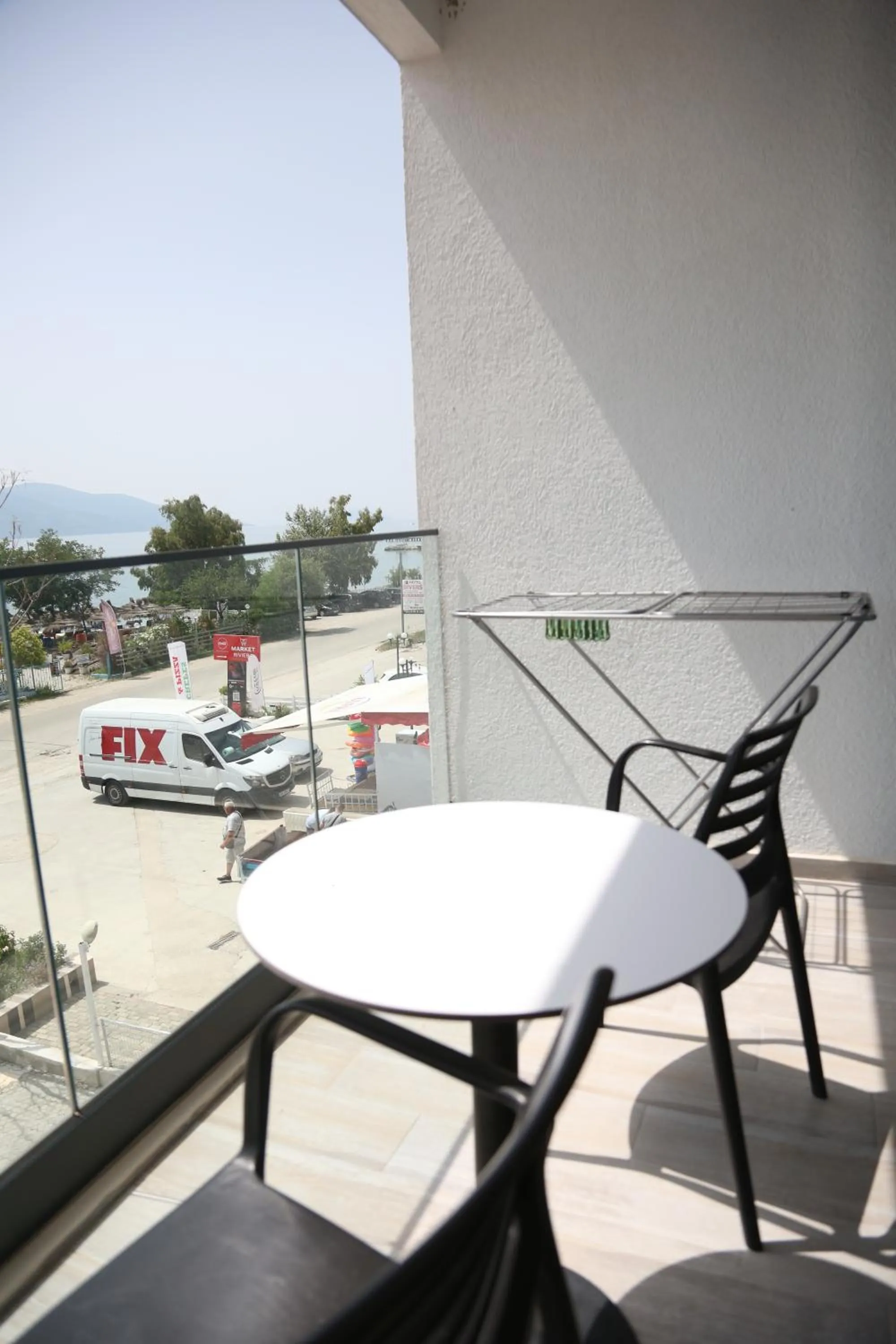 Balcony/Terrace in B&B Champagne, Vlore Bay