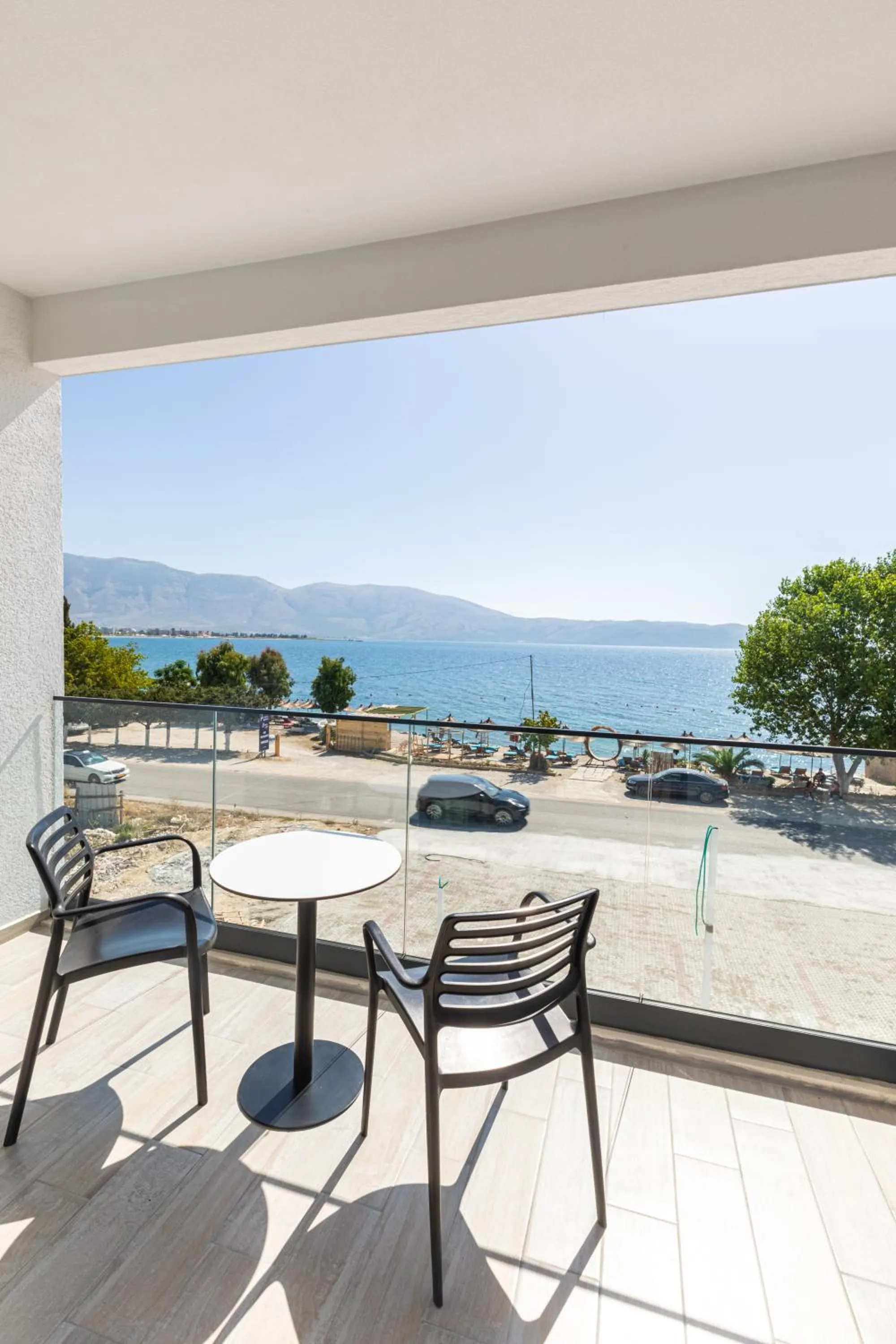 Balcony/Terrace in B&B Champagne, Vlore Bay