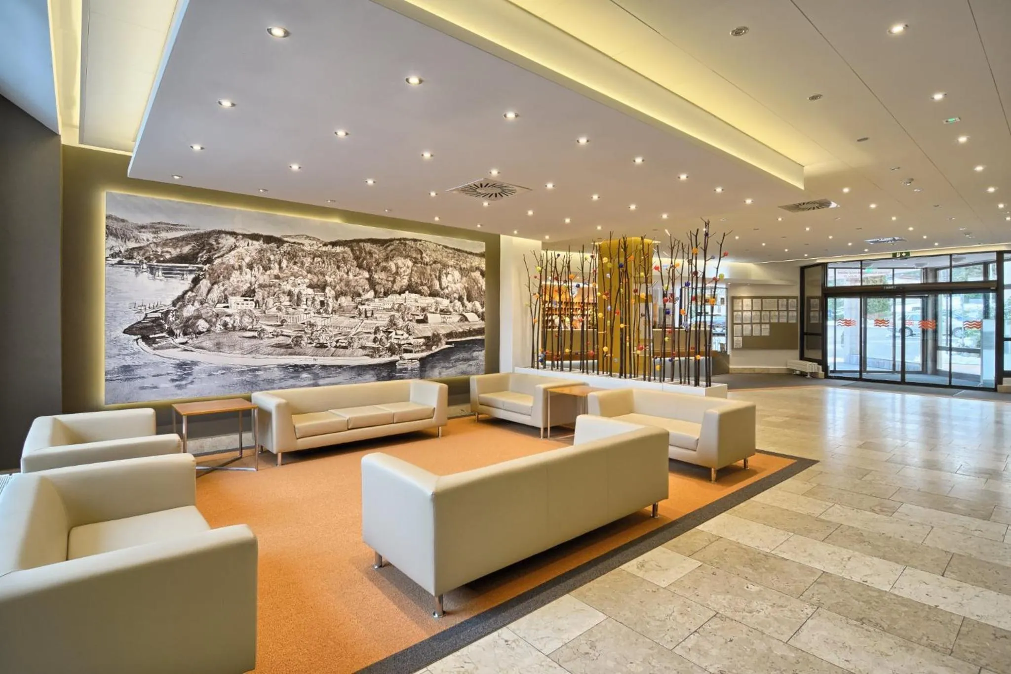 Lobby or reception in Hotel VZ Měřín