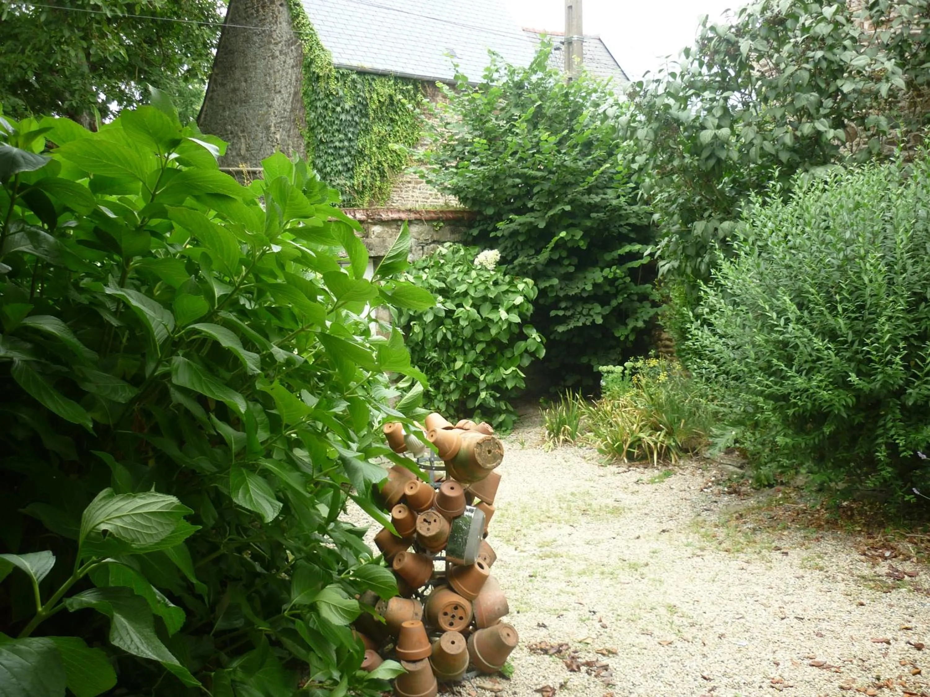 Garden in La Maison de Claire