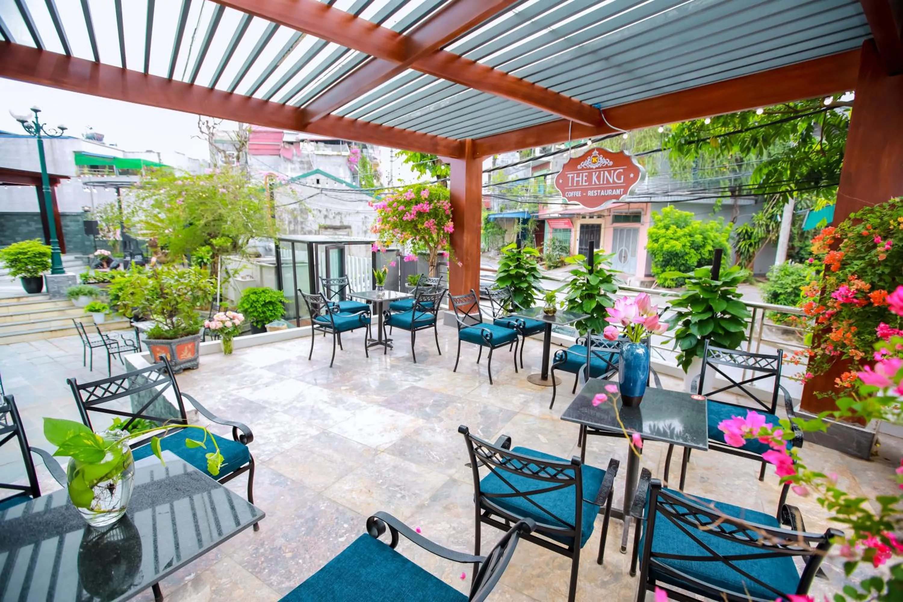 Garden in The King Hotel - Condotel Thai Nguyen