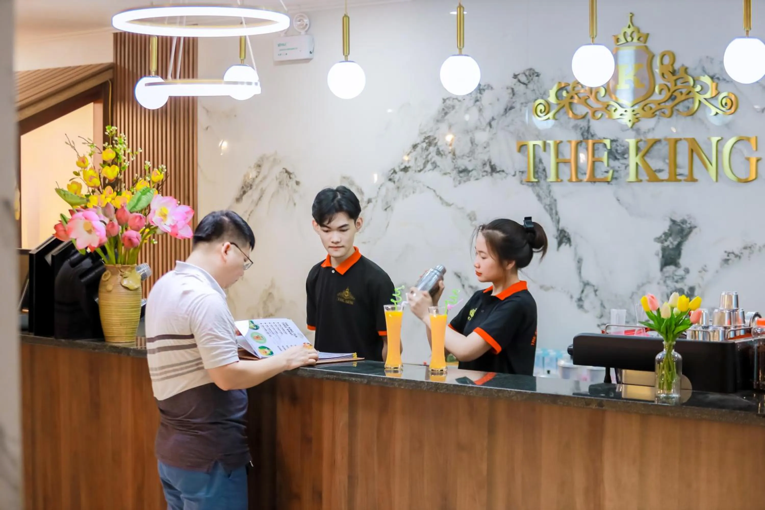 Lounge or bar in The King Hotel - Condotel Thai Nguyen