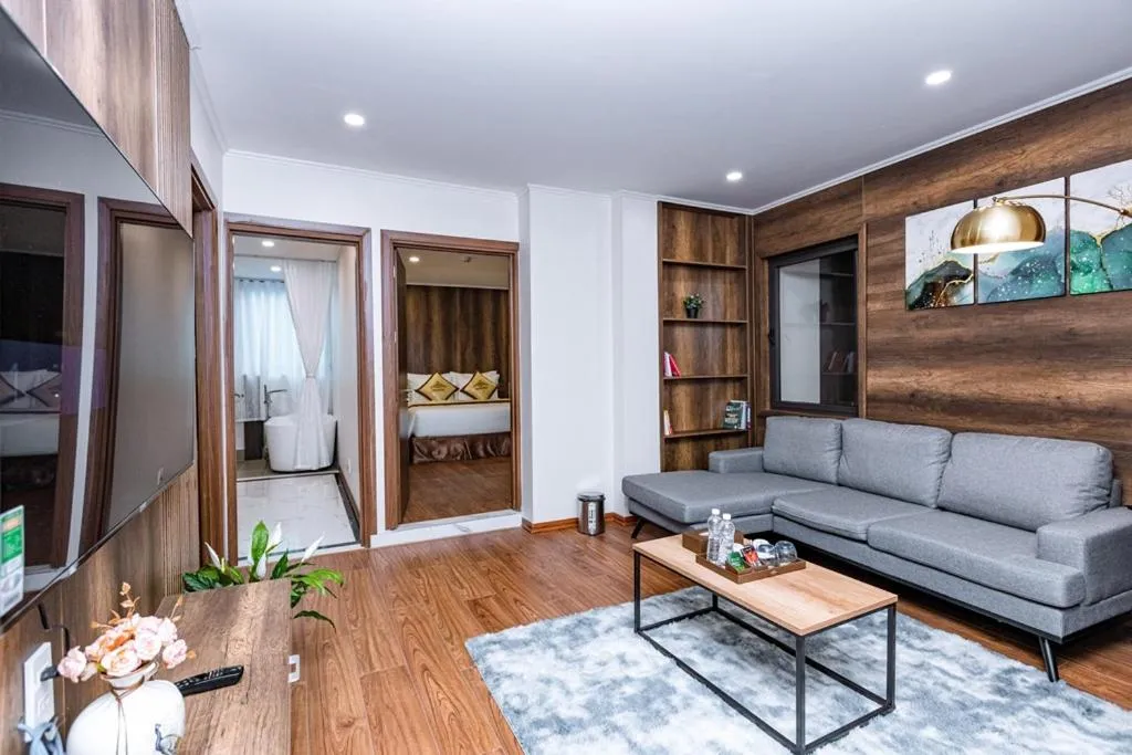 Seating area in The King Hotel - Condotel Thai Nguyen