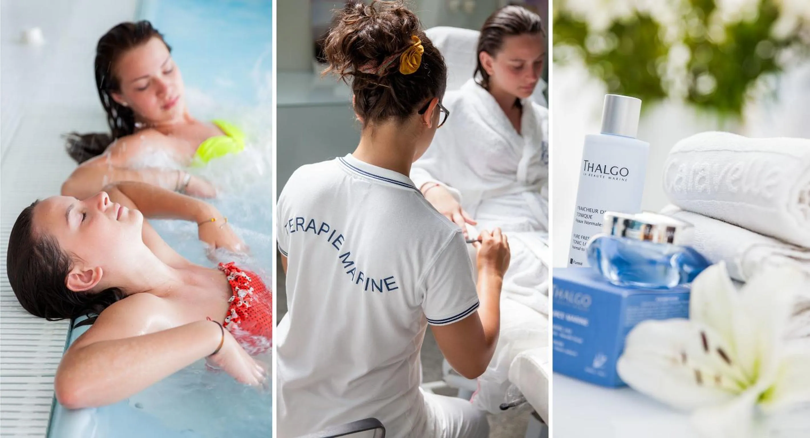 Hot Tub in Hotel Caravelle Thalasso & Wellness