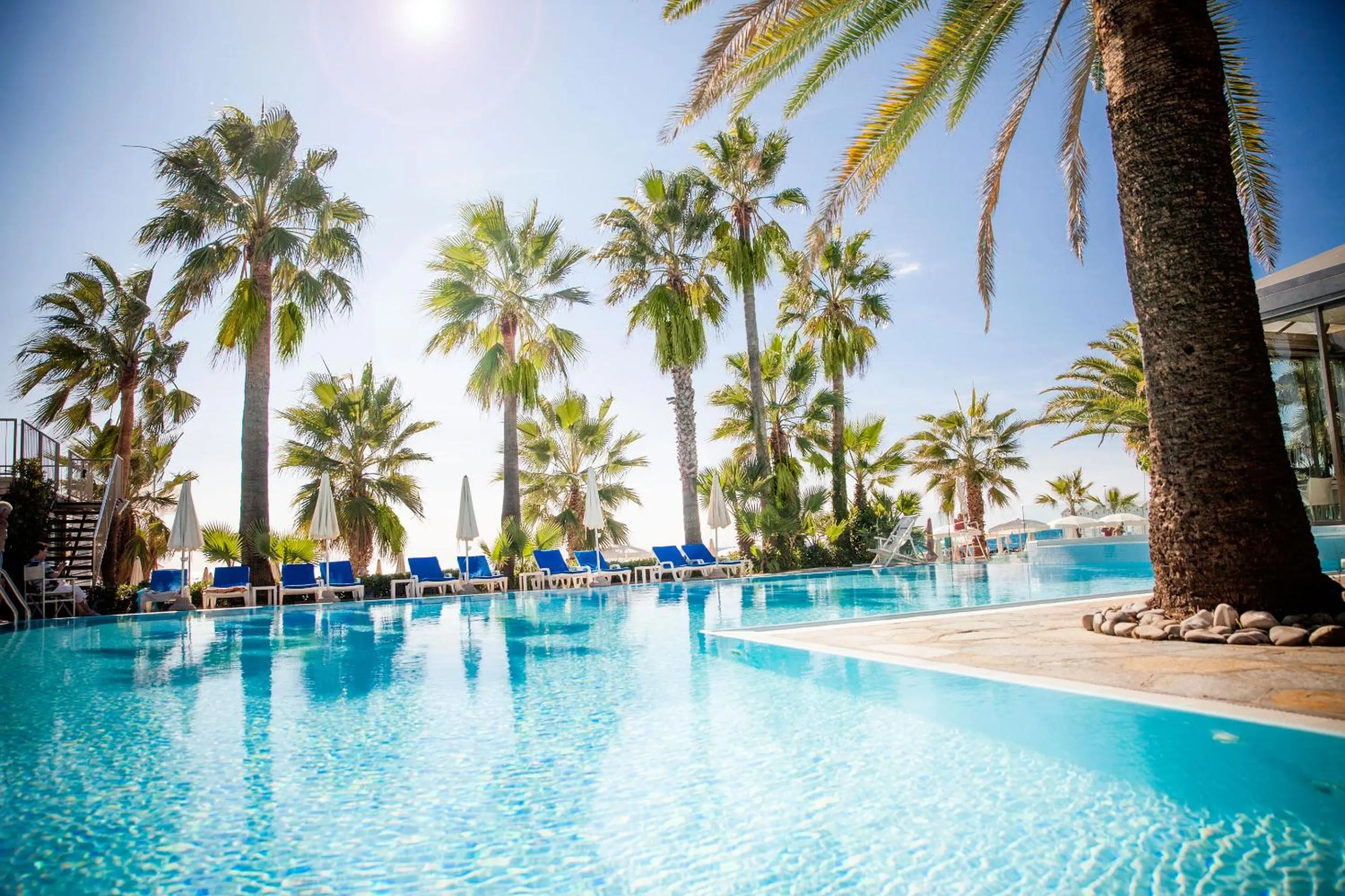 Swimming pool in Hotel Caravelle Thalasso & Wellness