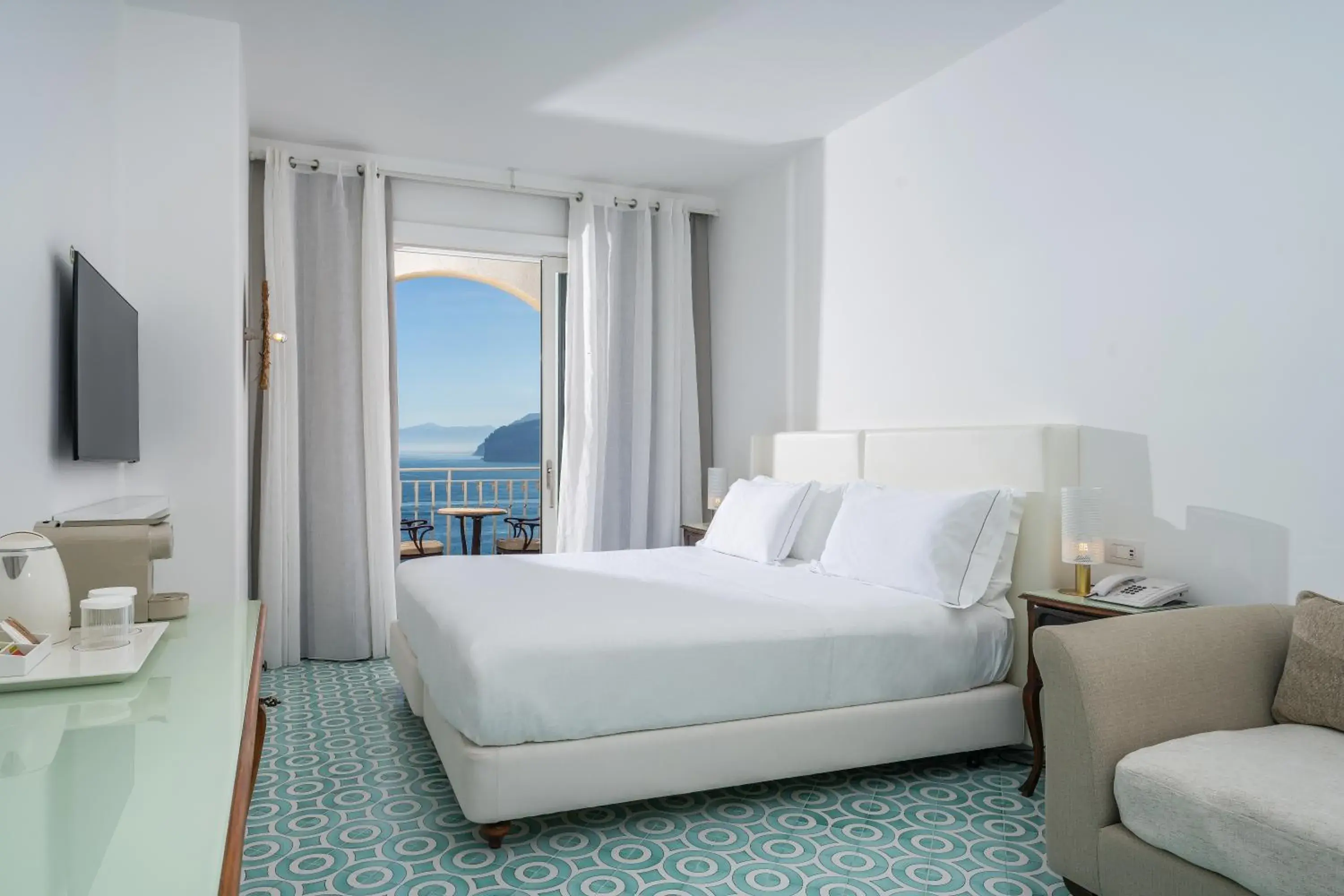 Superior Room with Balcony and Sea View in Hotel Belair Superior Room with Balcony and Sea View in Hotel Belair