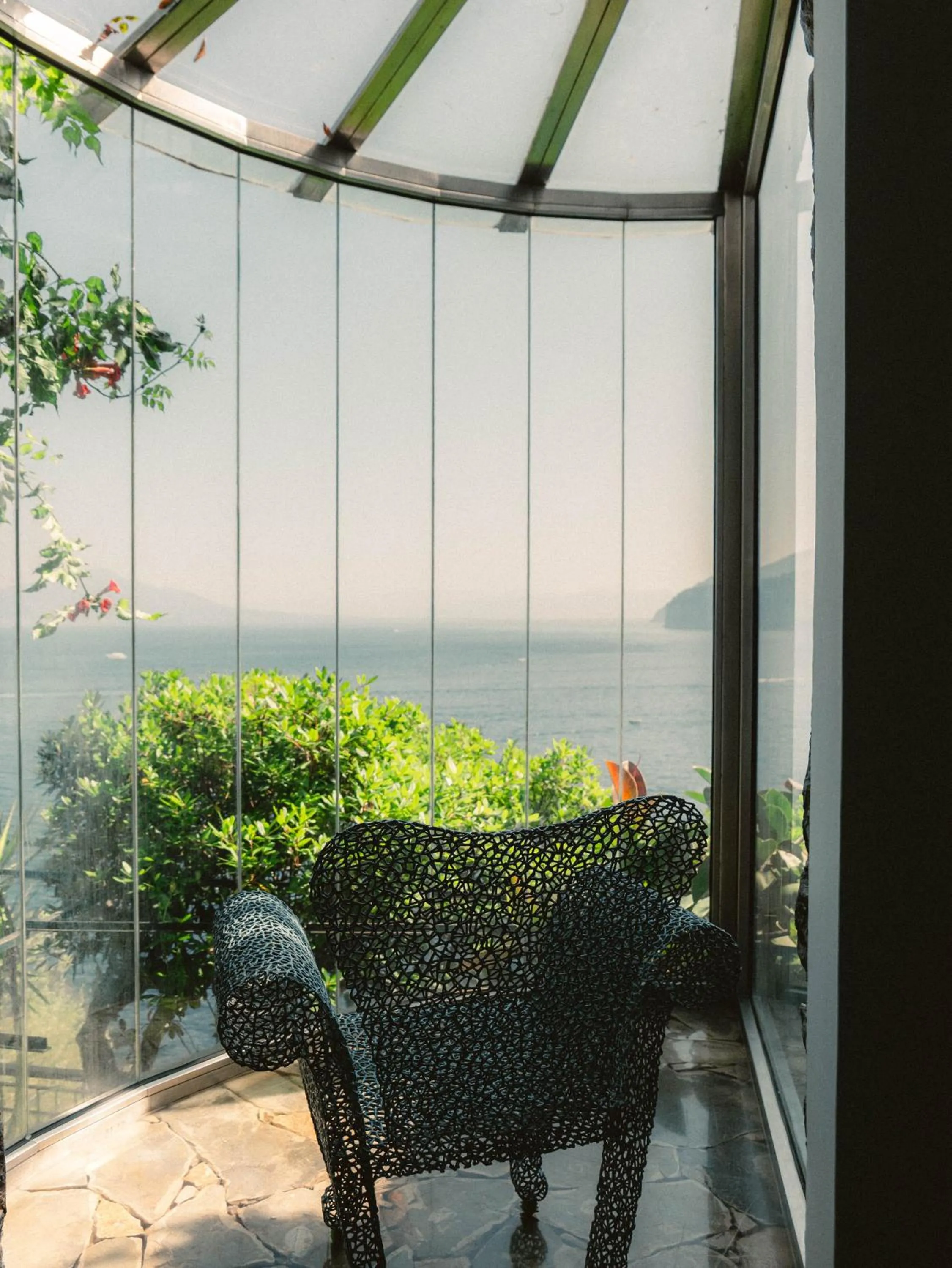 Decorative detail in Hotel Belair