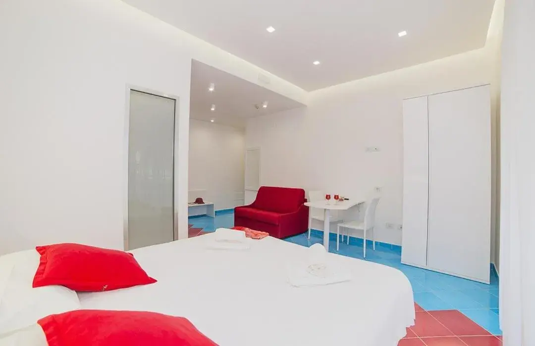 Bed in Hotel De Rosa Bed in Hotel De Rosa