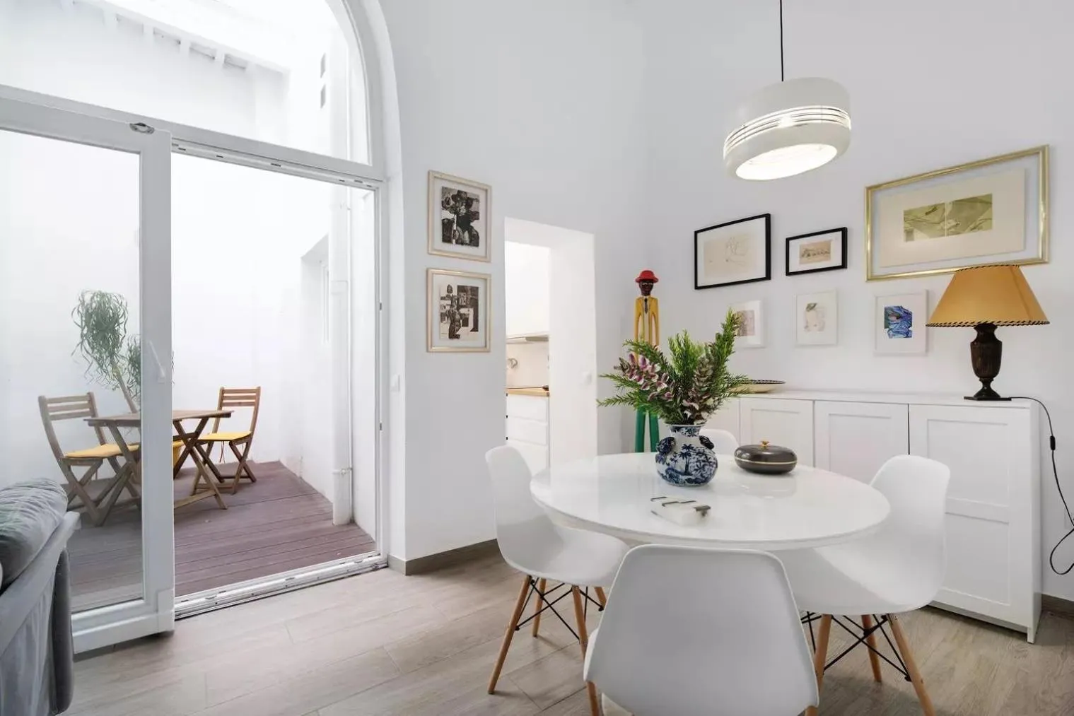 Precioso alojamiento con patio interior