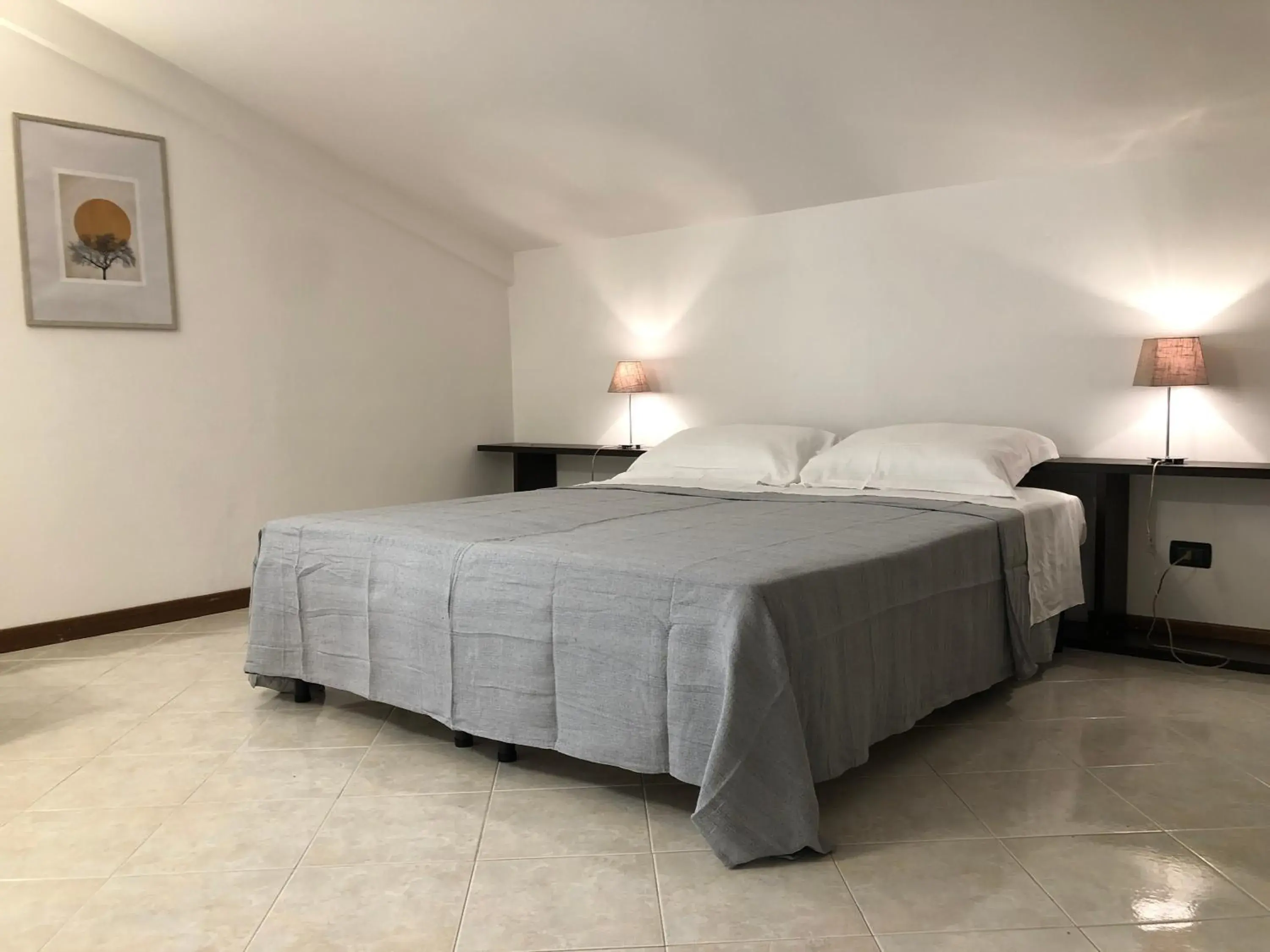 Bed in Hotel Kristall Bed in Hotel Kristall