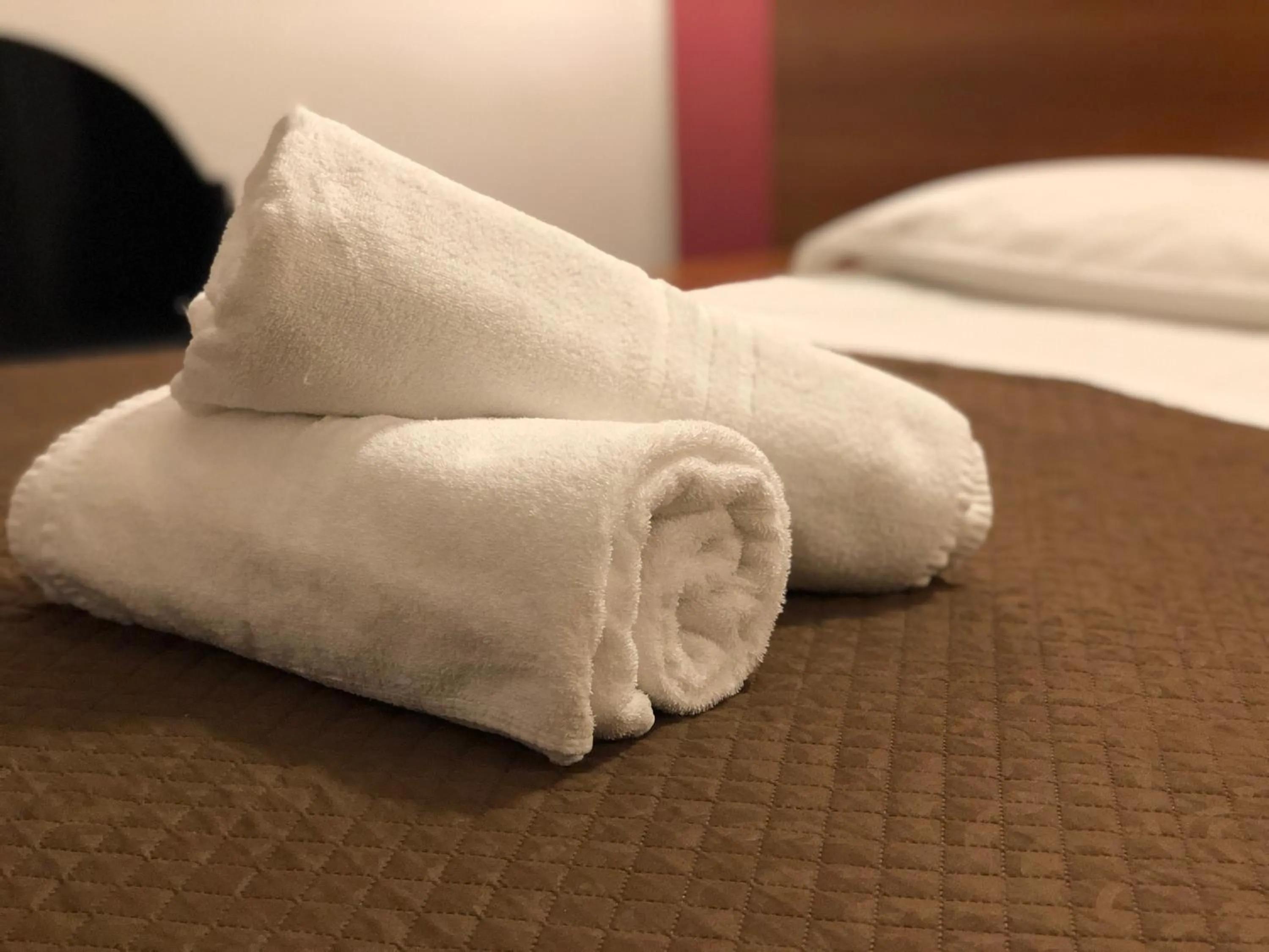 Bed in Hotel Kristall