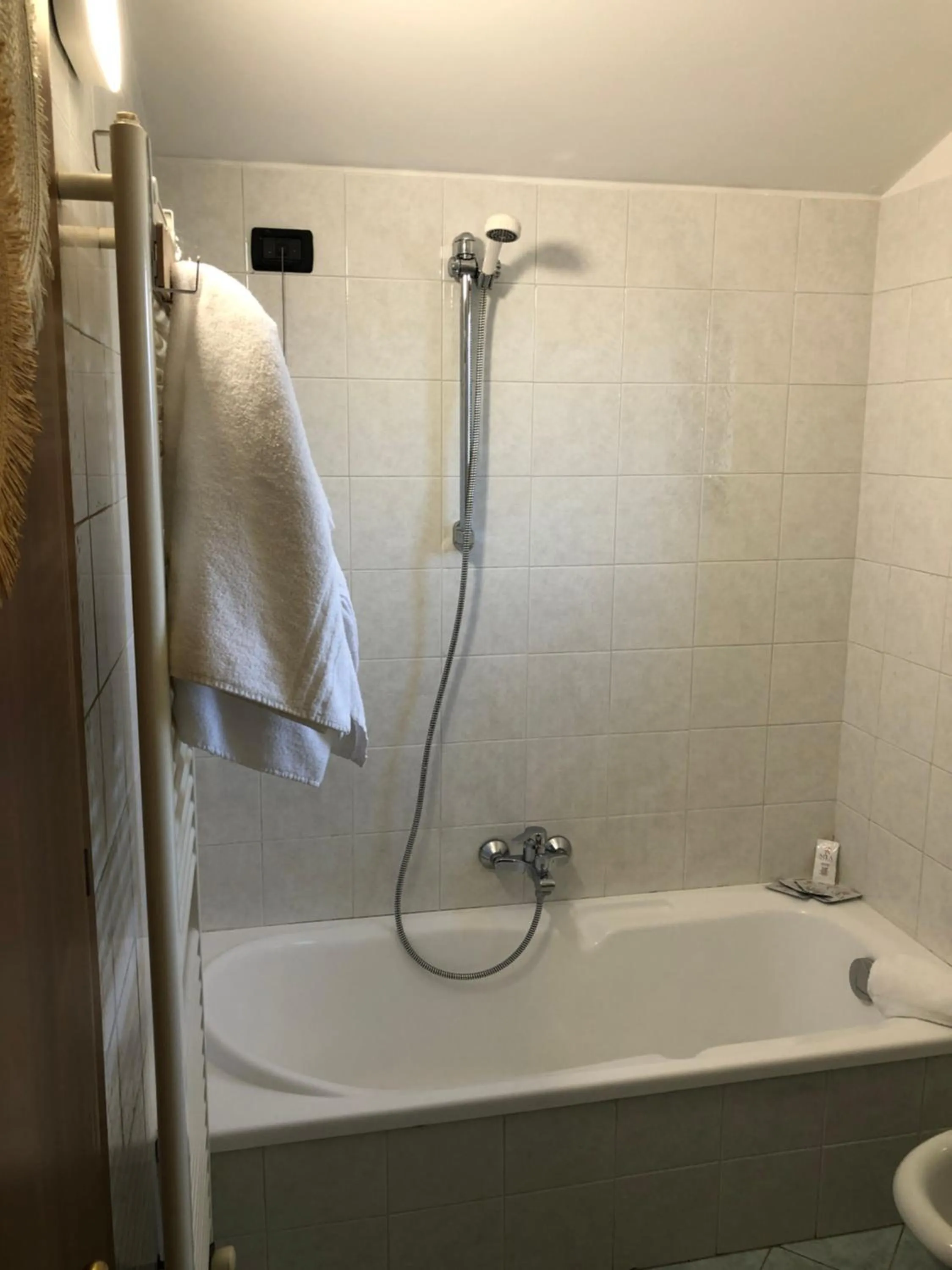 Shower in Hotel Kristall