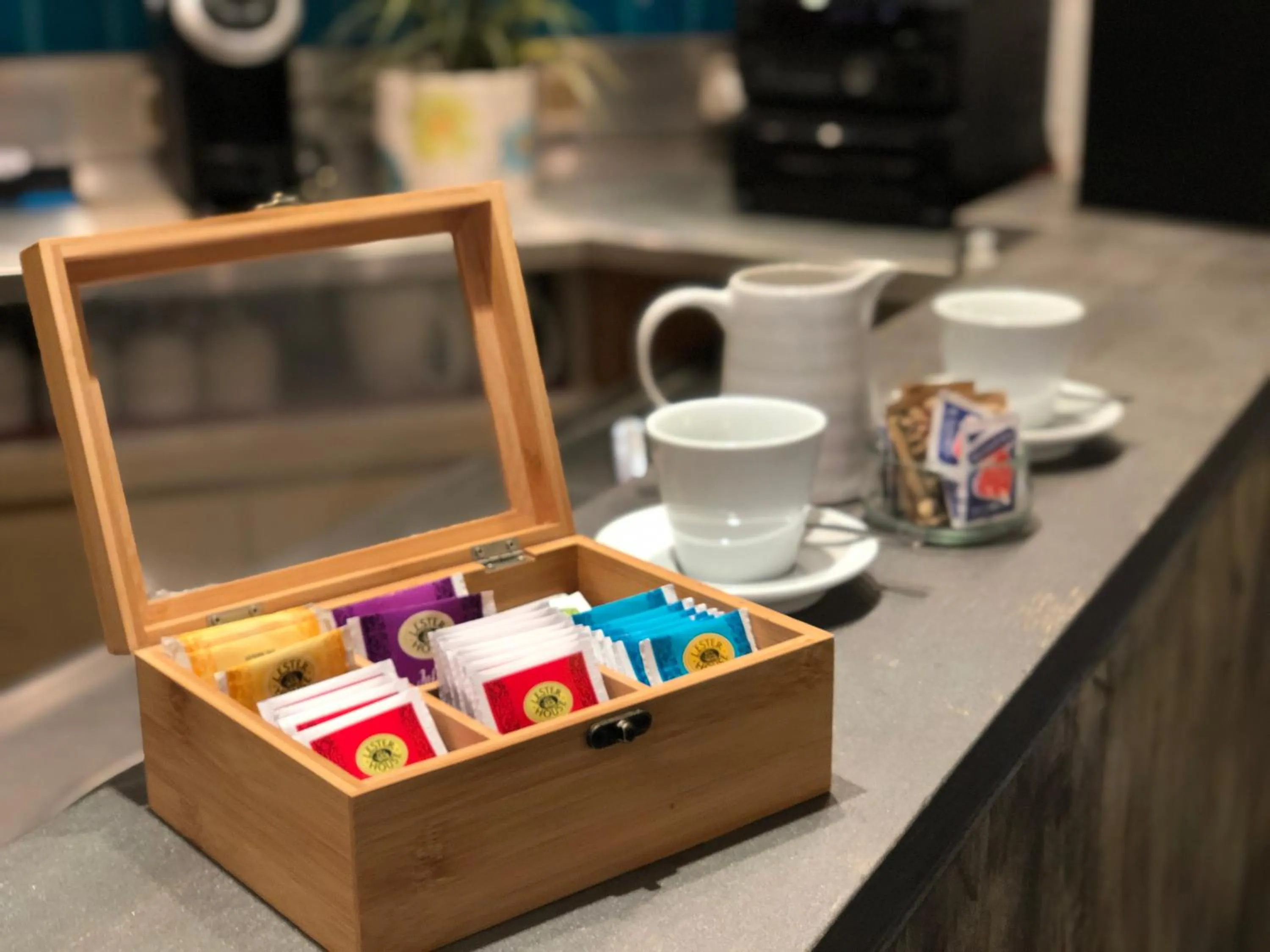 Coffee/tea facilities in Hotel Kristall