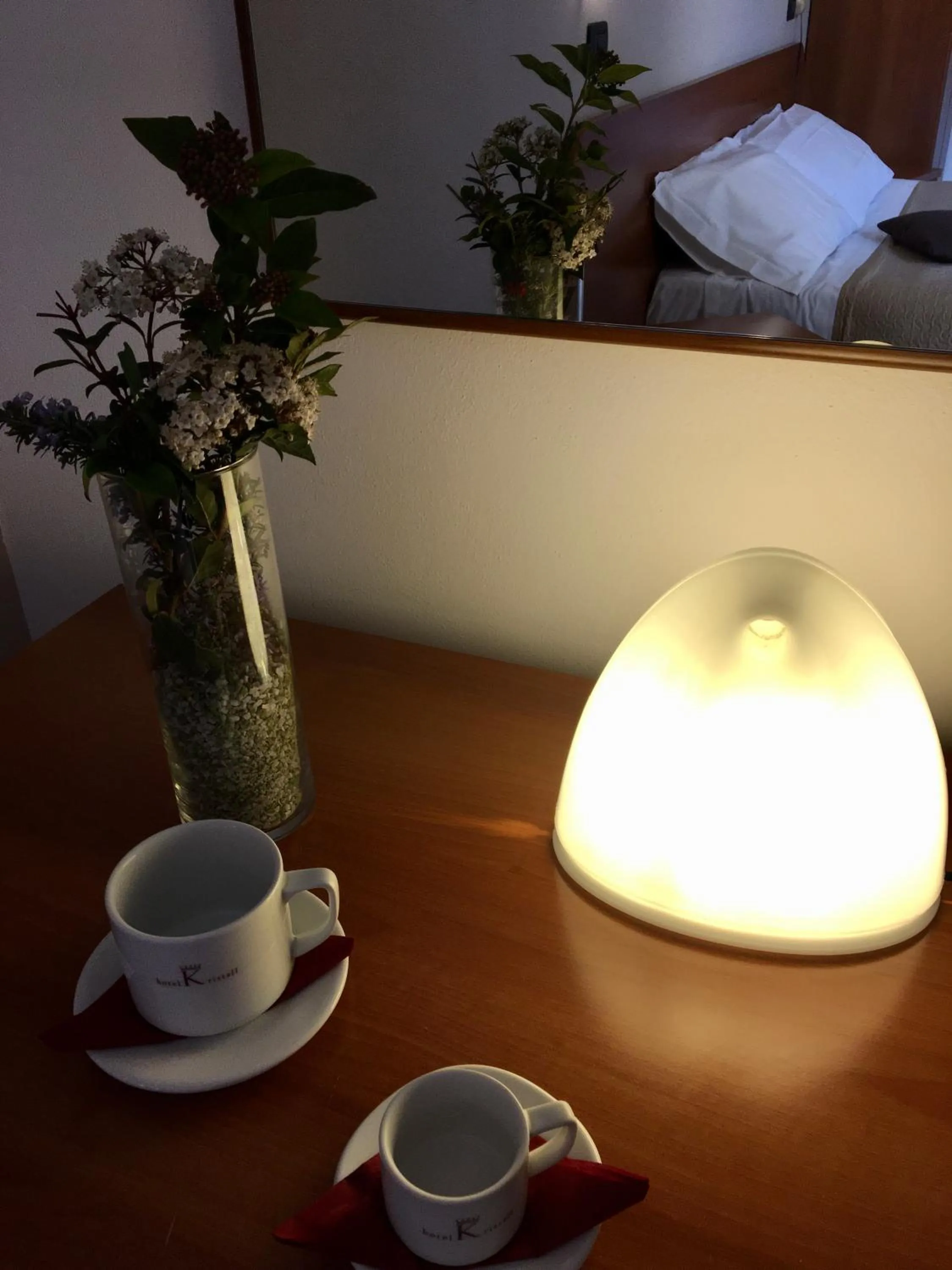 Decorative detail, Bed in Hotel Kristall