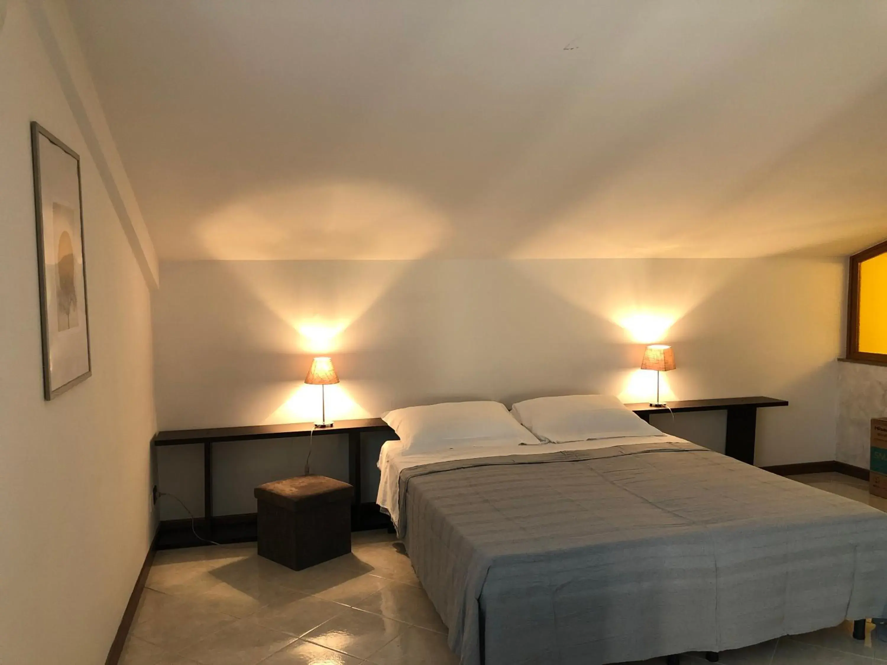 Bed in Hotel Kristall Bed in Hotel Kristall