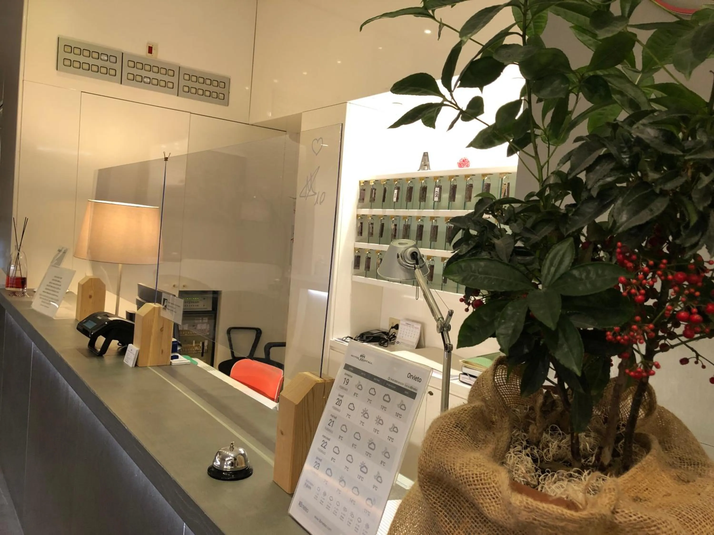 Lobby or reception in Hotel Kristall