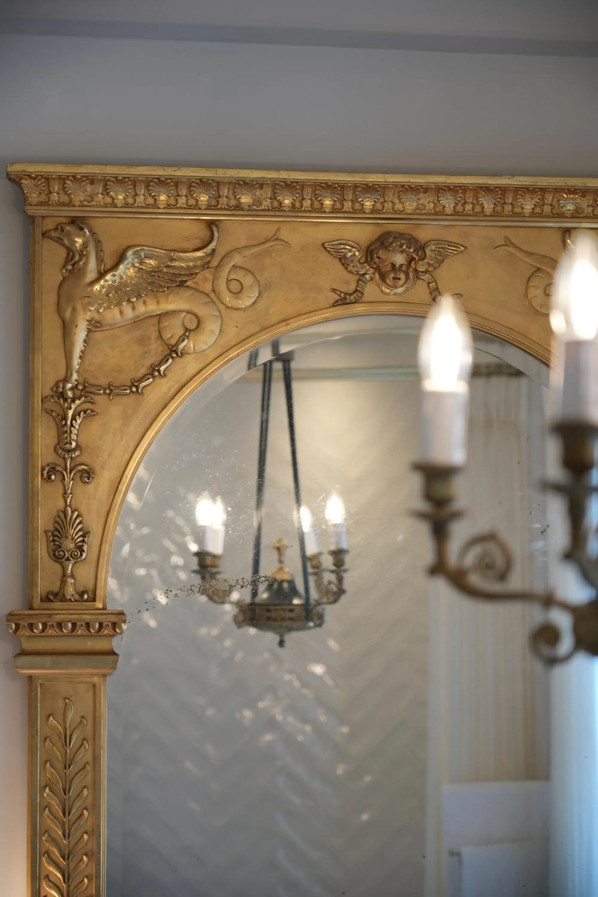 Decorative detail in Maison Loire