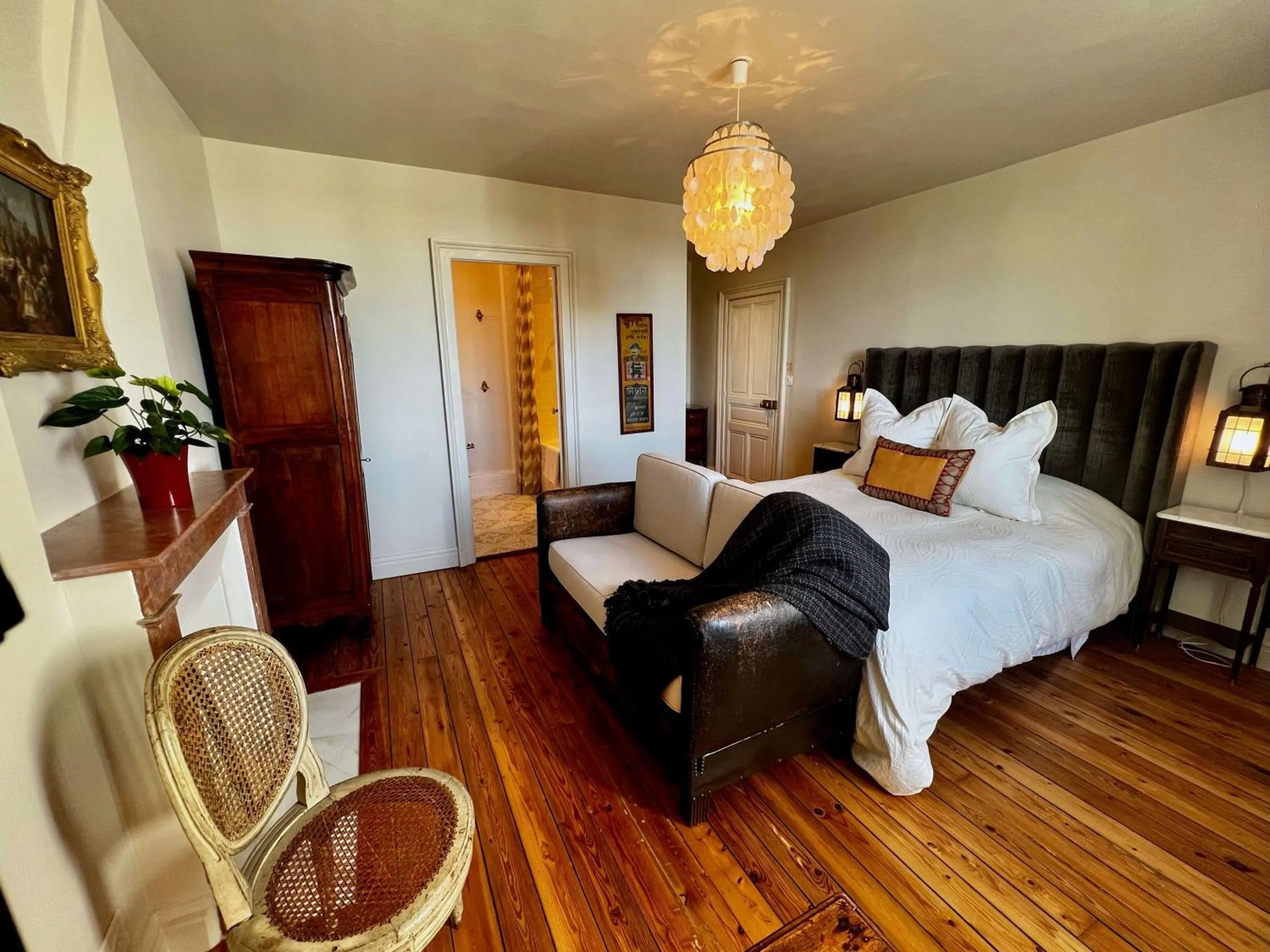 Bed in Maison Loire