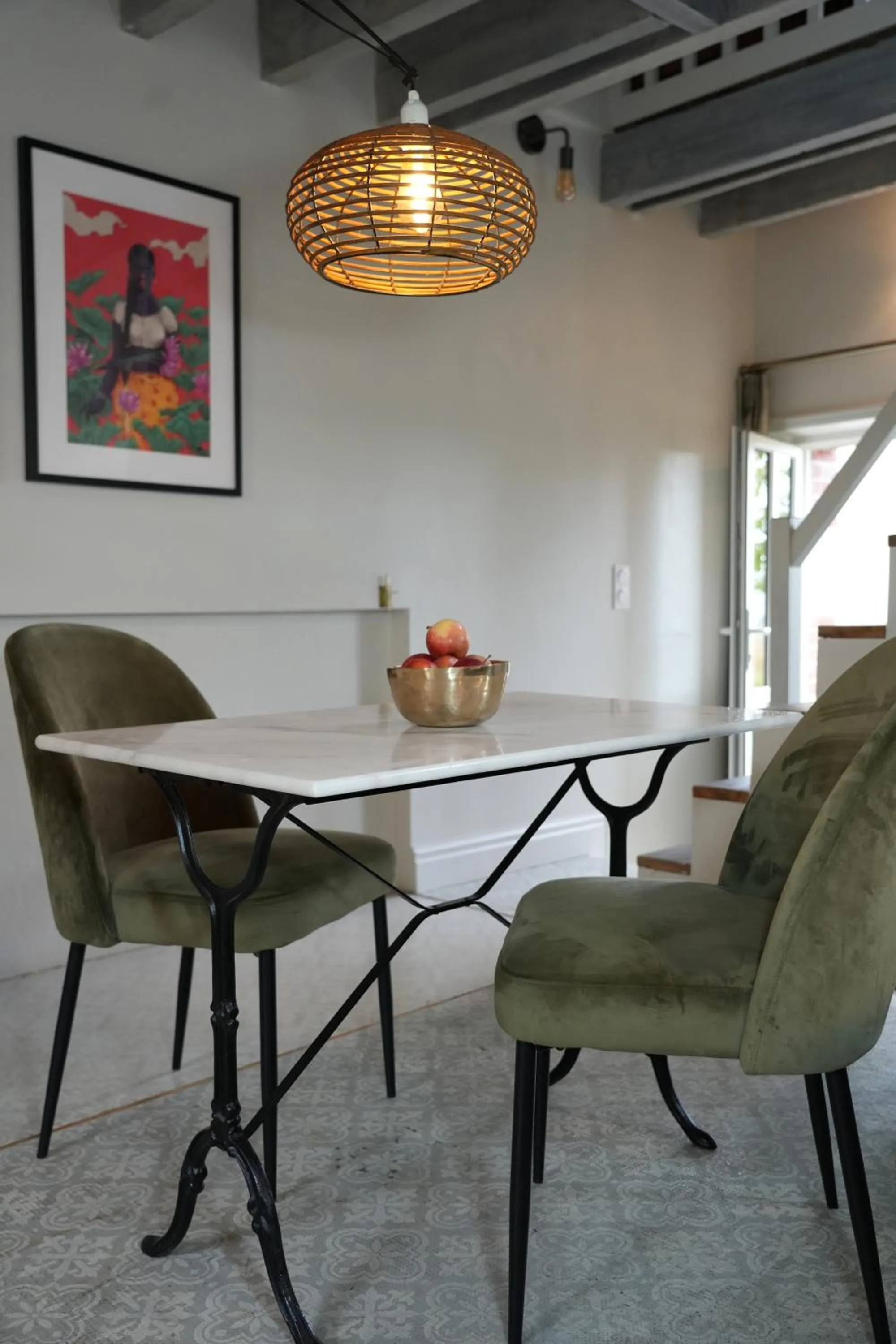 Dining area in Maison Loire