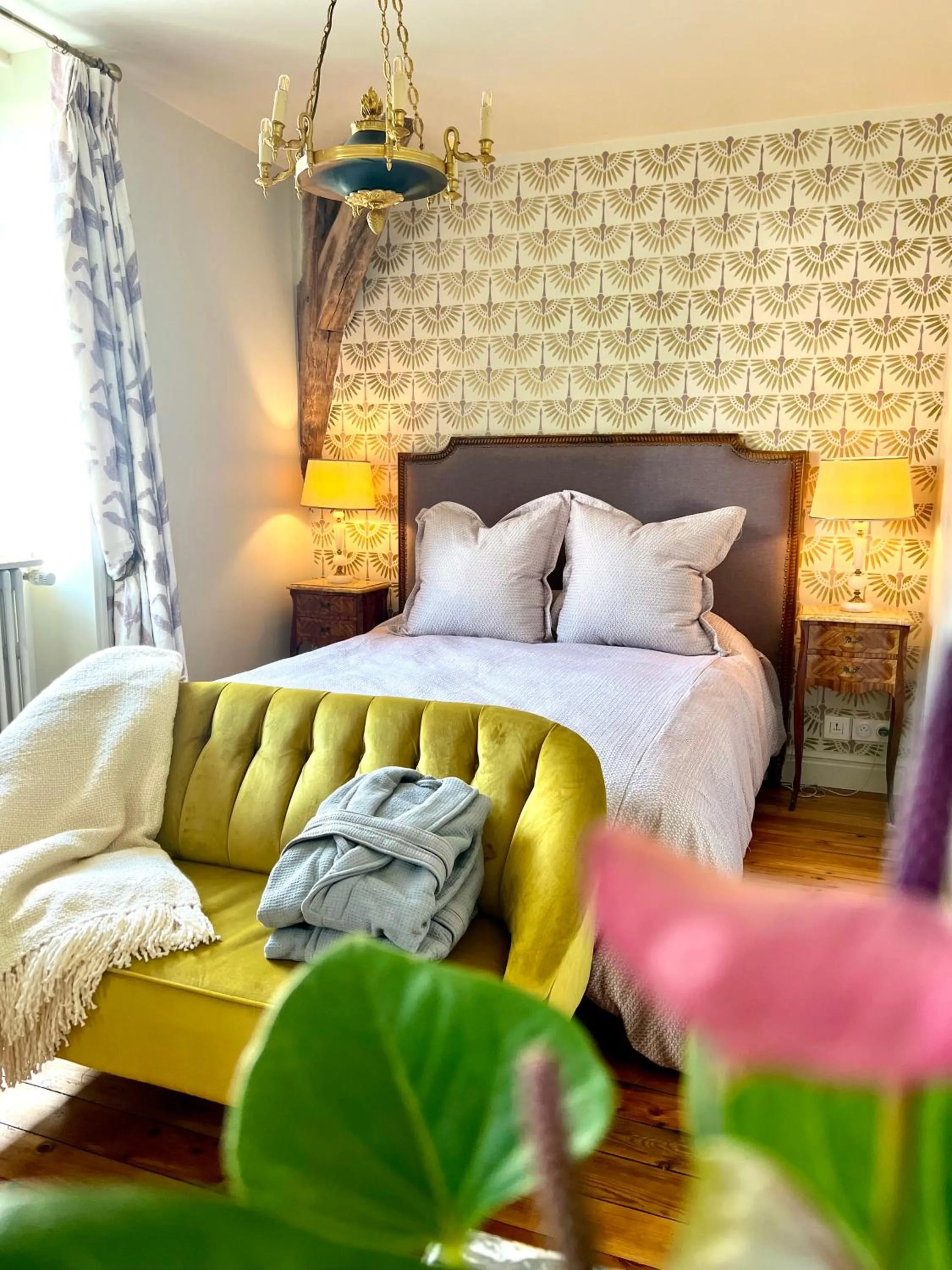 Bed in Maison Loire