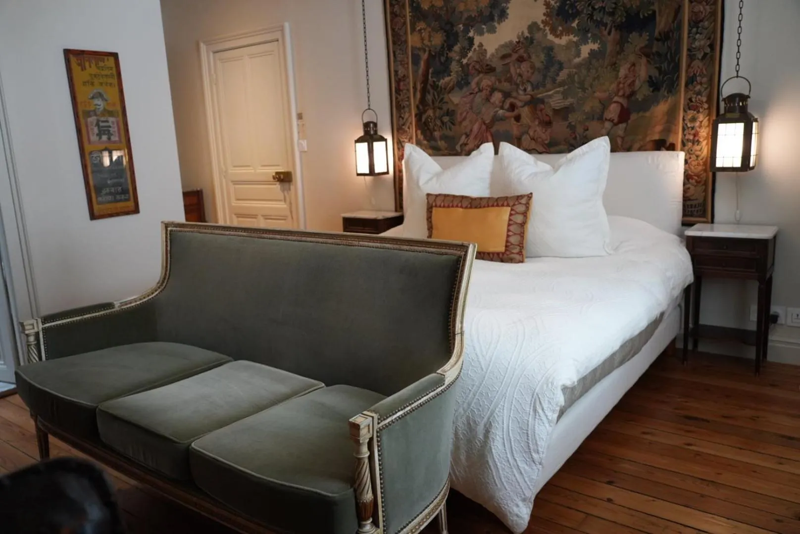 Bedroom, Bed in Maison Loire