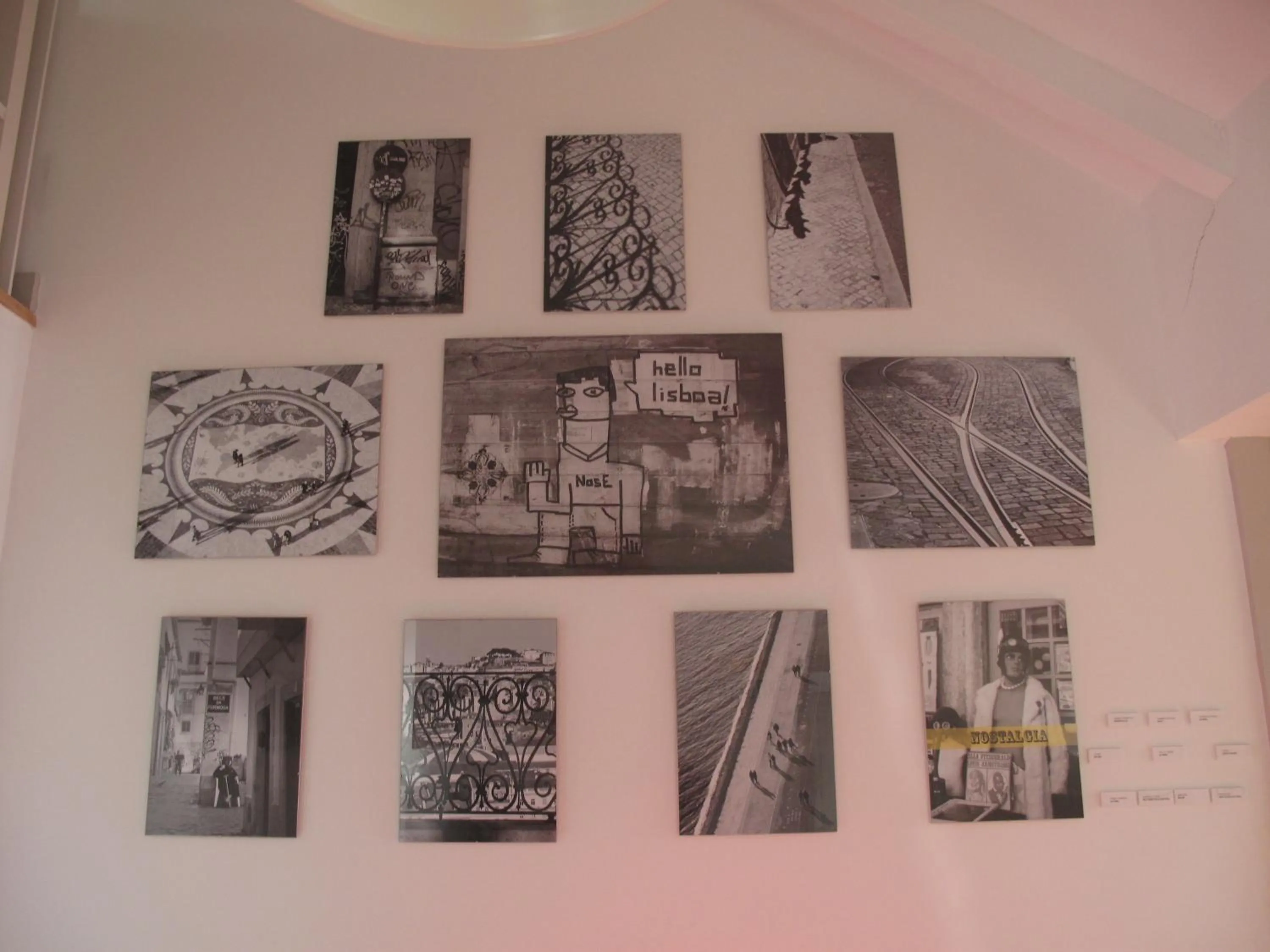 Decorative detail in Inn Possible Lisbon Hostel