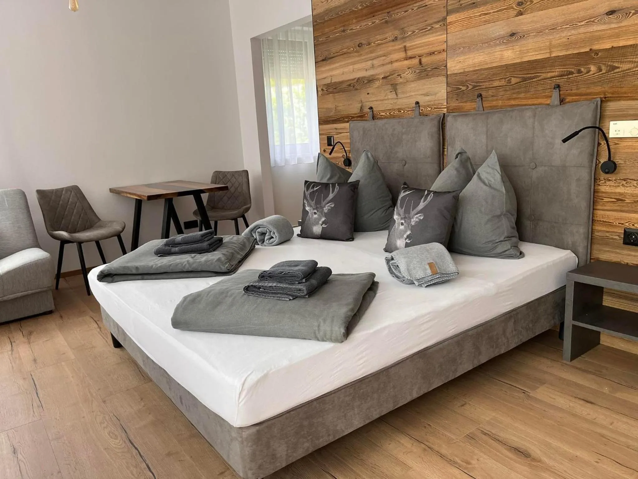 Bed in Áron Apartman-Zalakaros