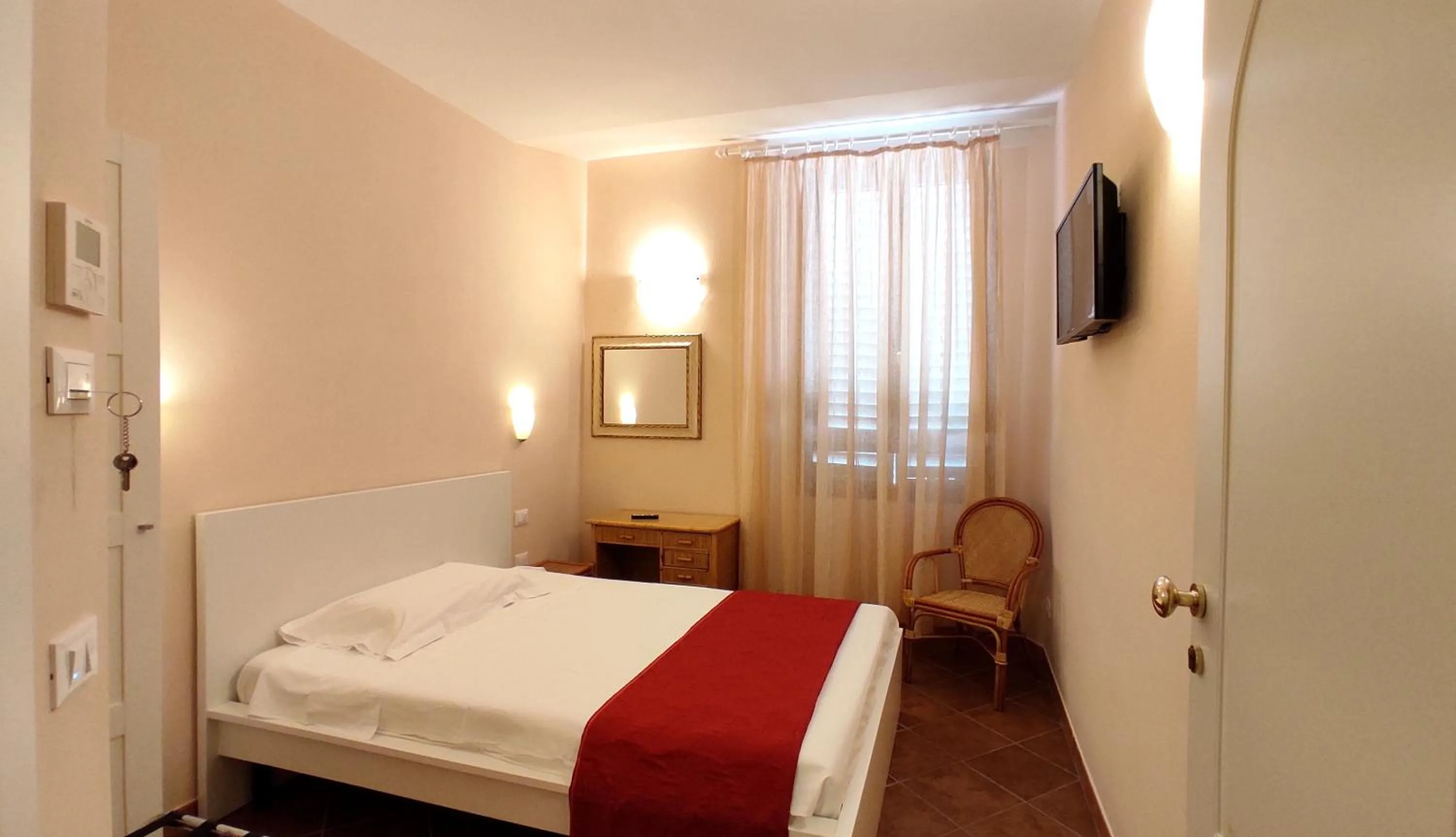 Bed in Hotel Rita Major