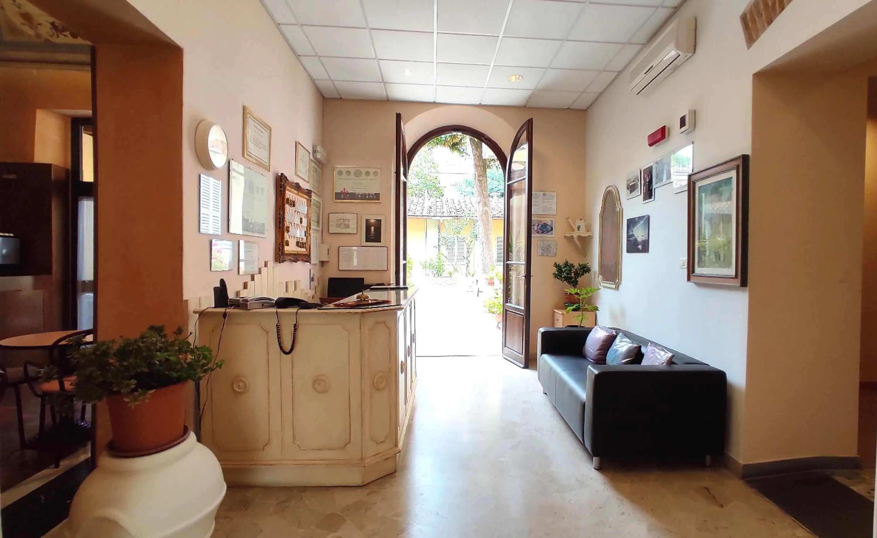 Lobby or reception in Hotel Rita Major