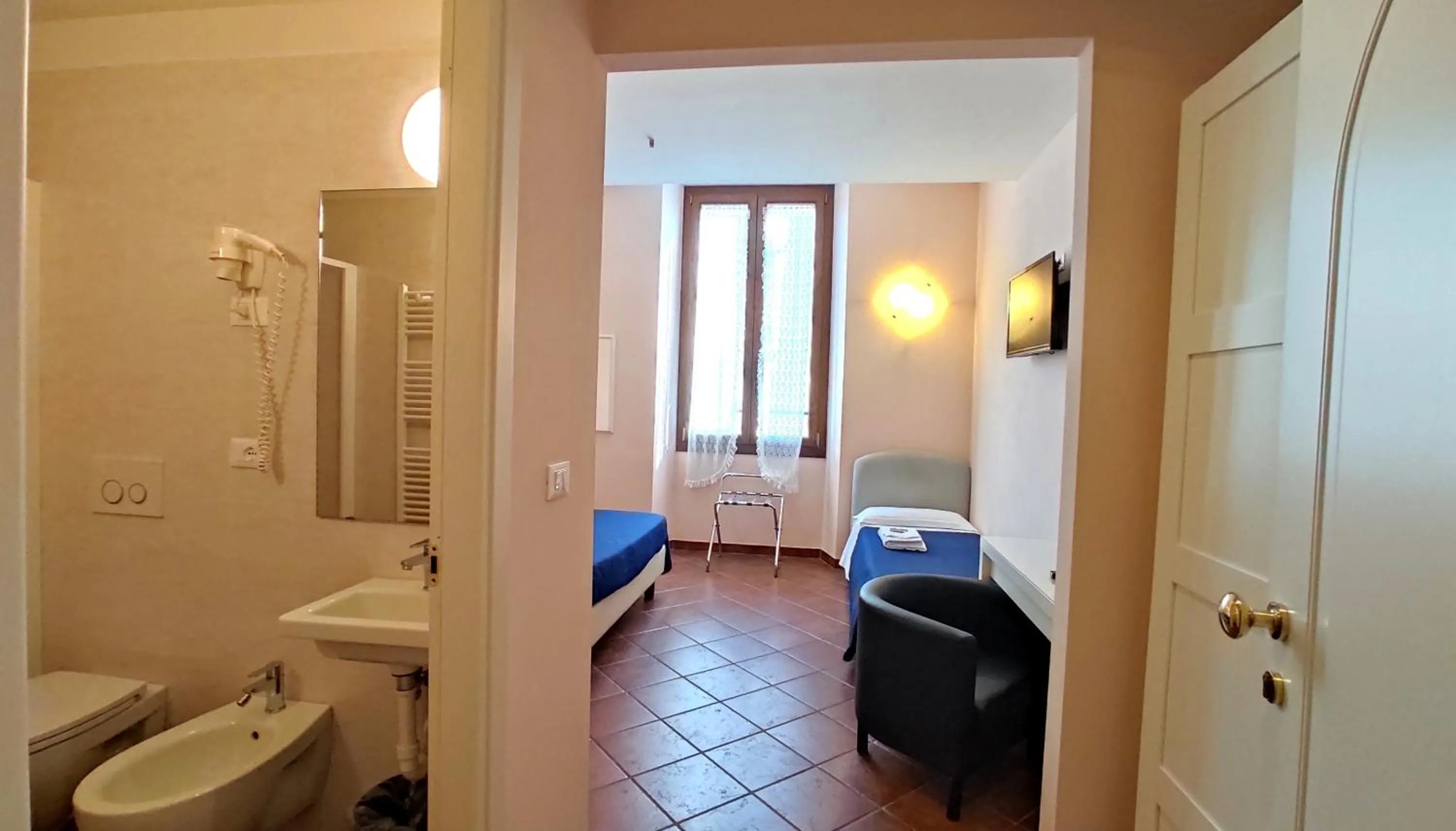 Bed in Hotel Rita Major