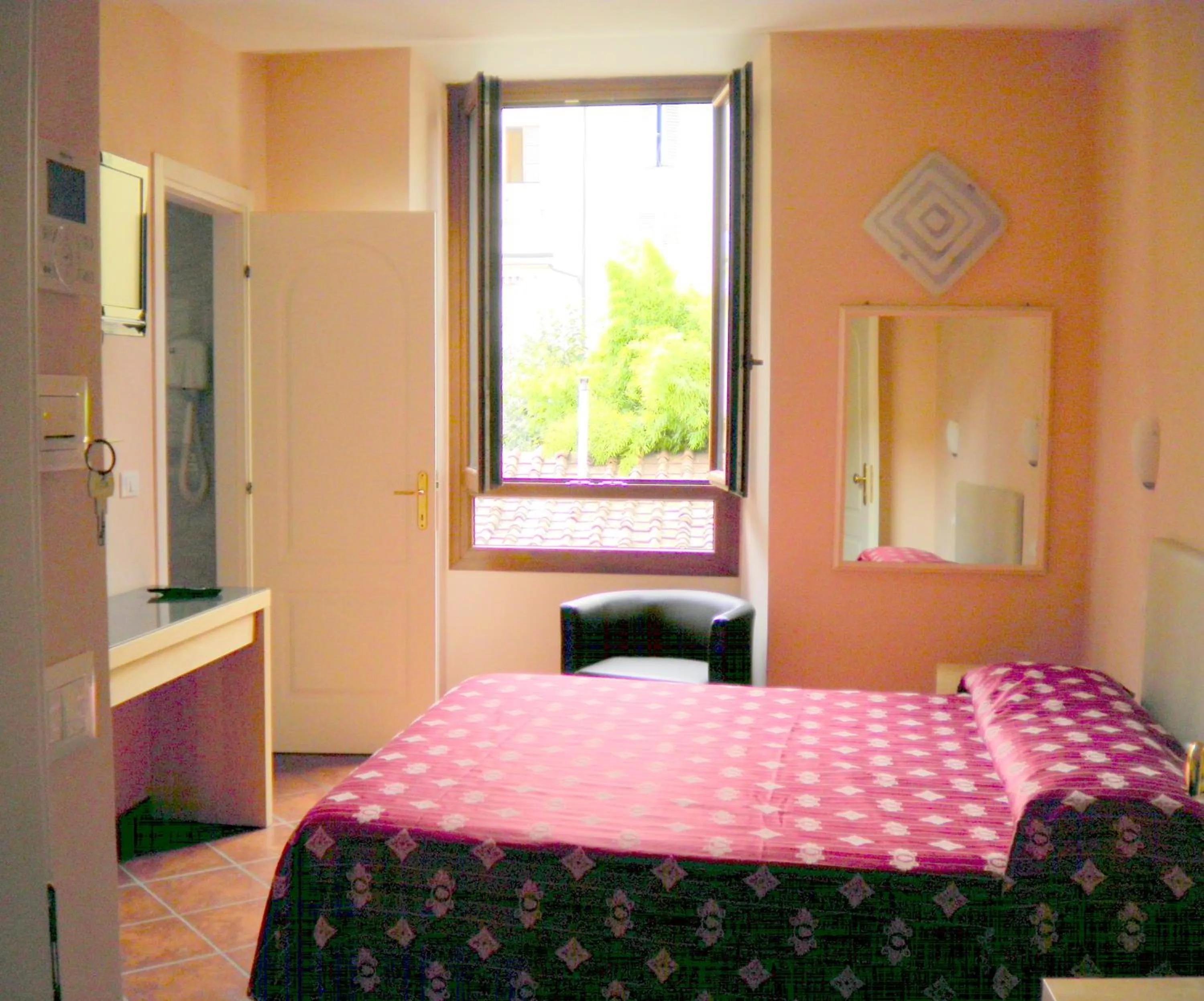 Bed in Hotel Rita Major