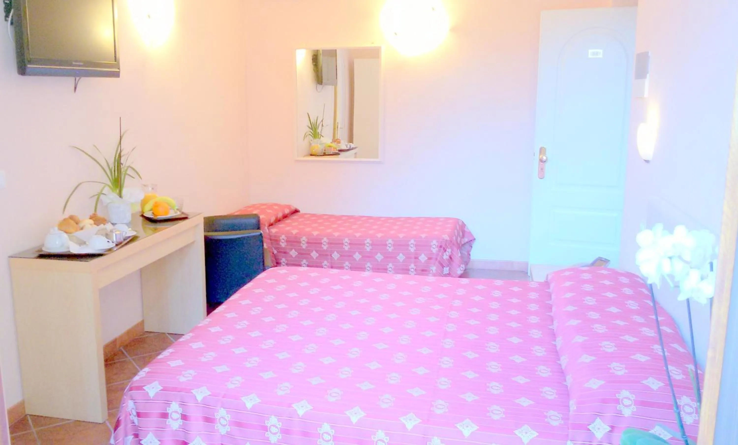 Bedroom, Bed in Hotel Rita Major