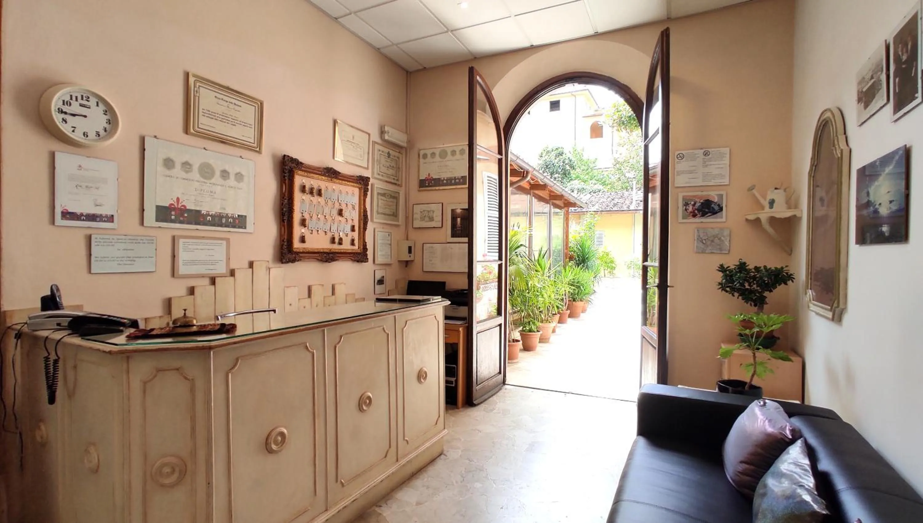 Lobby or reception in Hotel Rita Major