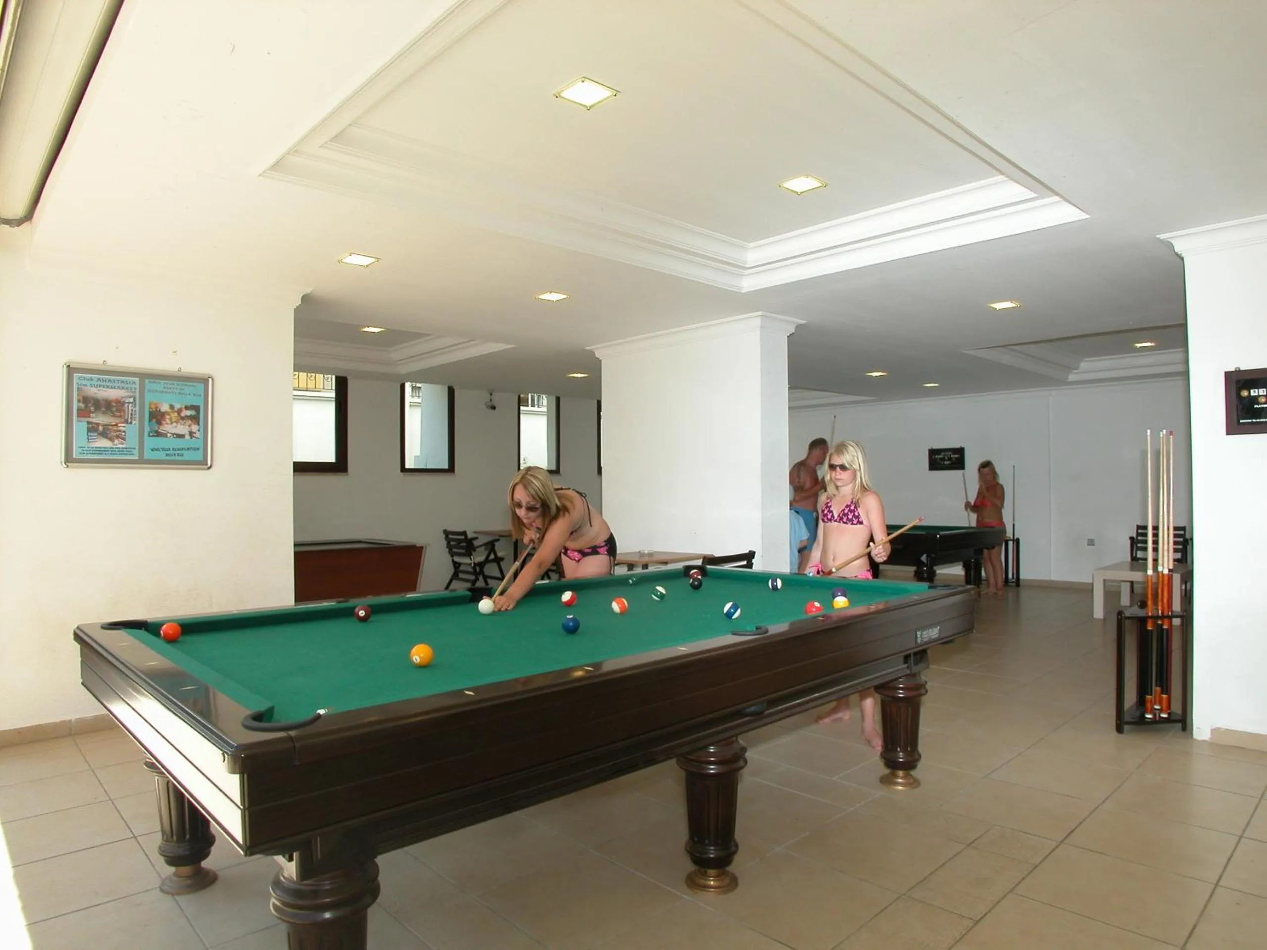 Game Room in Club Anastasia - Family Hotel