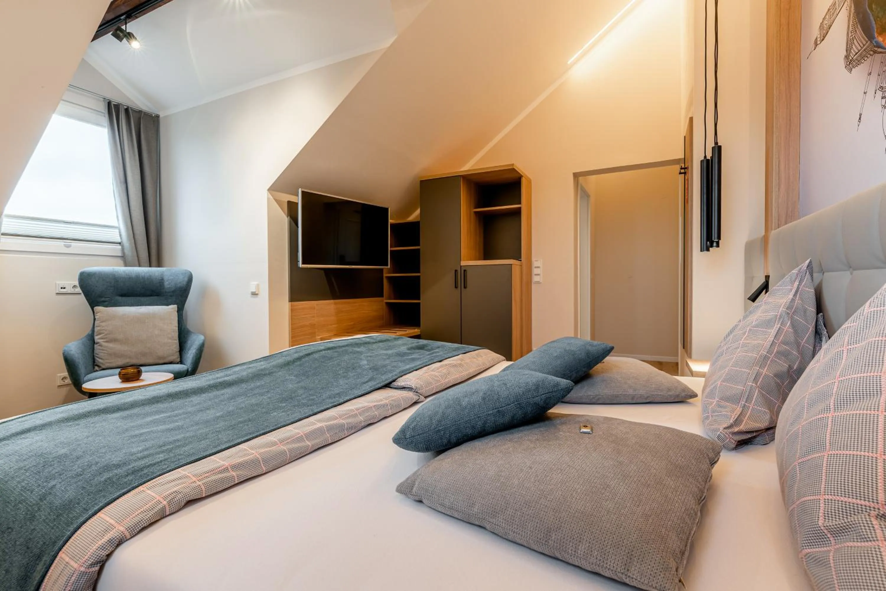 Bed in Hotel auszeit Neunkirchen-Seelscheid