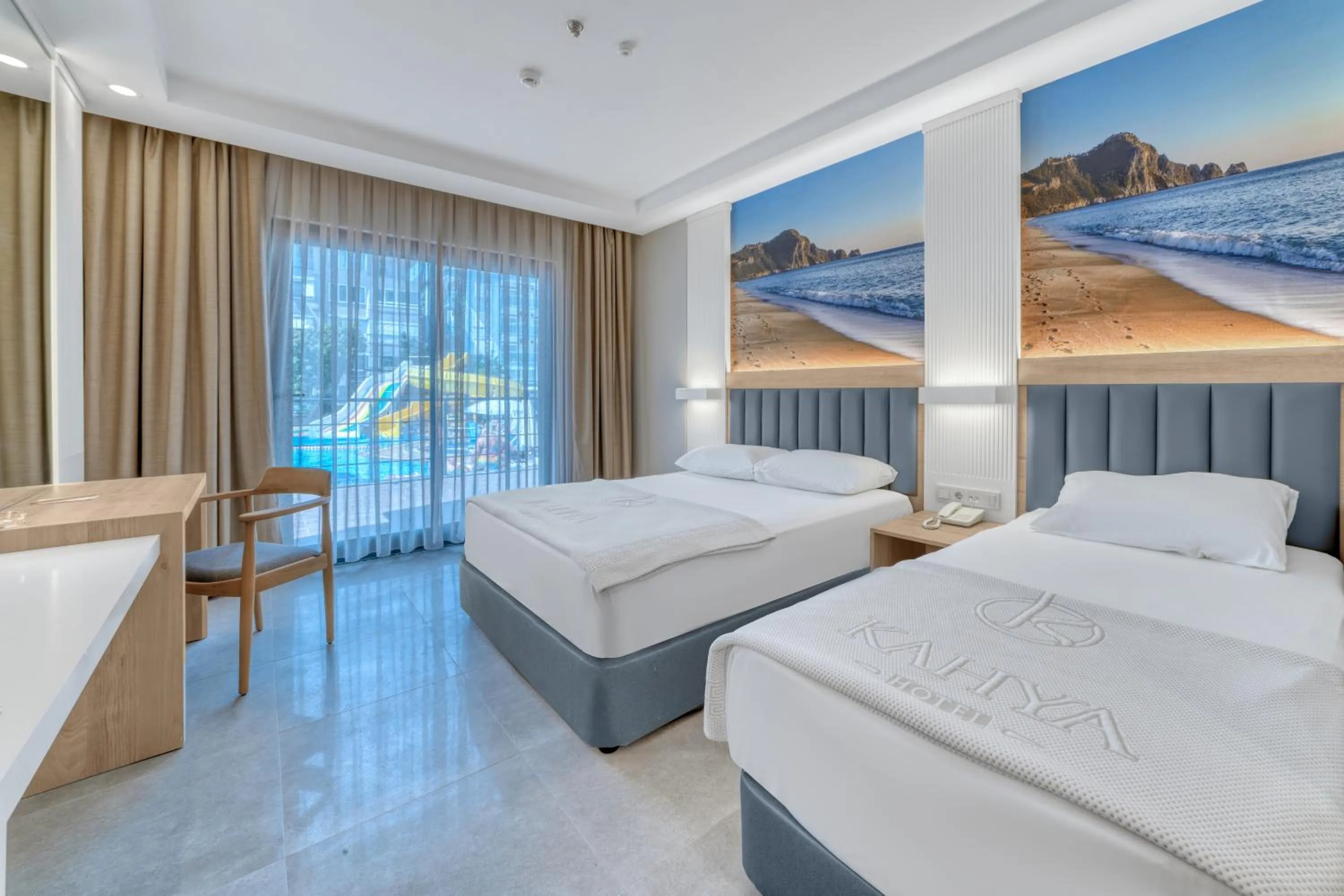 Photo of the whole room, Bed in Kahya Hotel