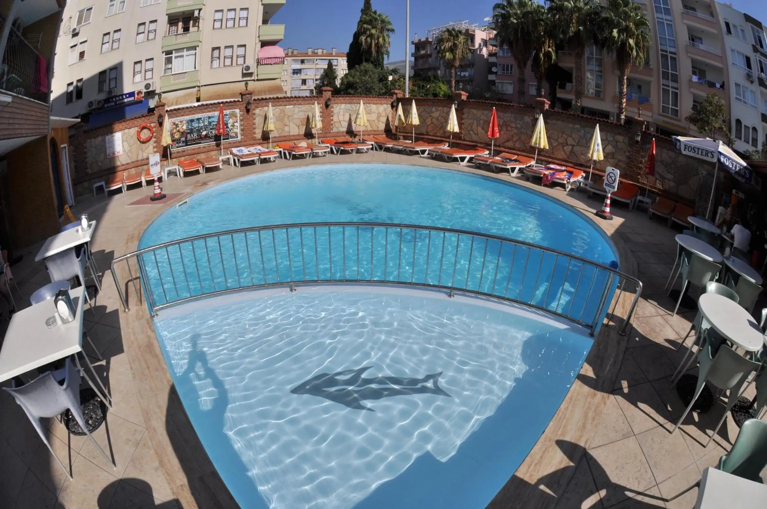 Pool view in Wasa Hotel Pool view in Wasa Hotel