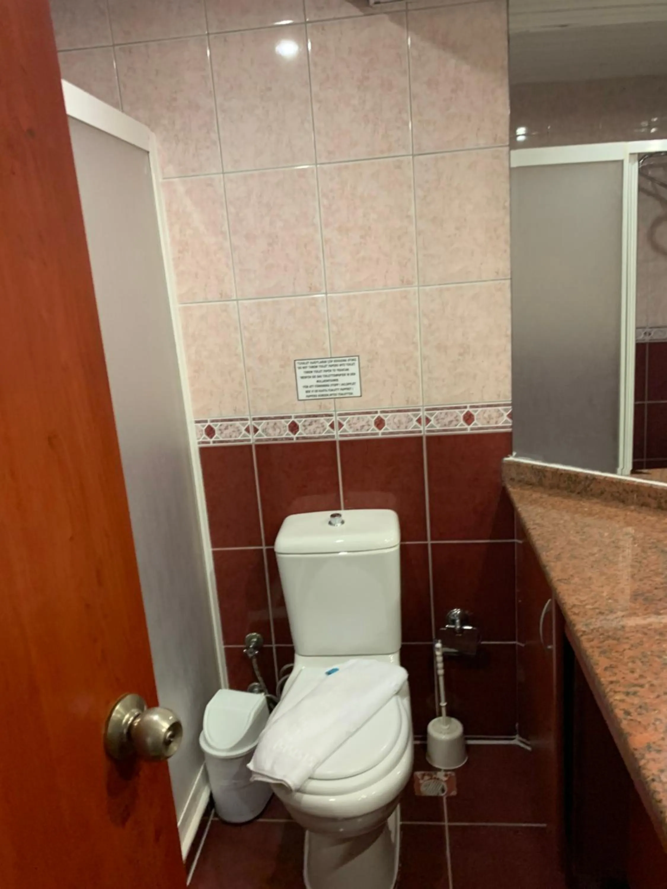 Toilet in Wasa Hotel