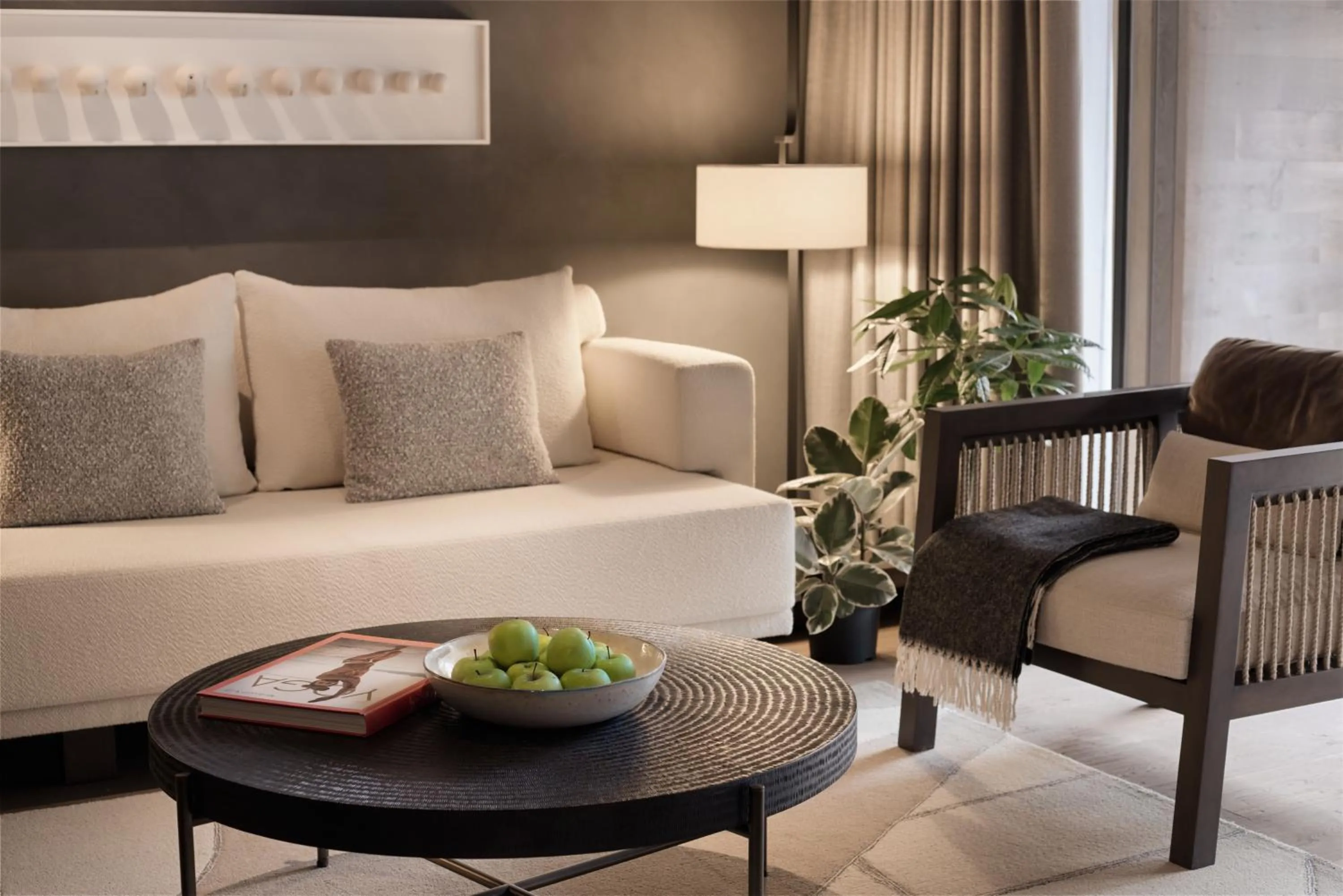 Bedroom in Six Senses Crans-Montana