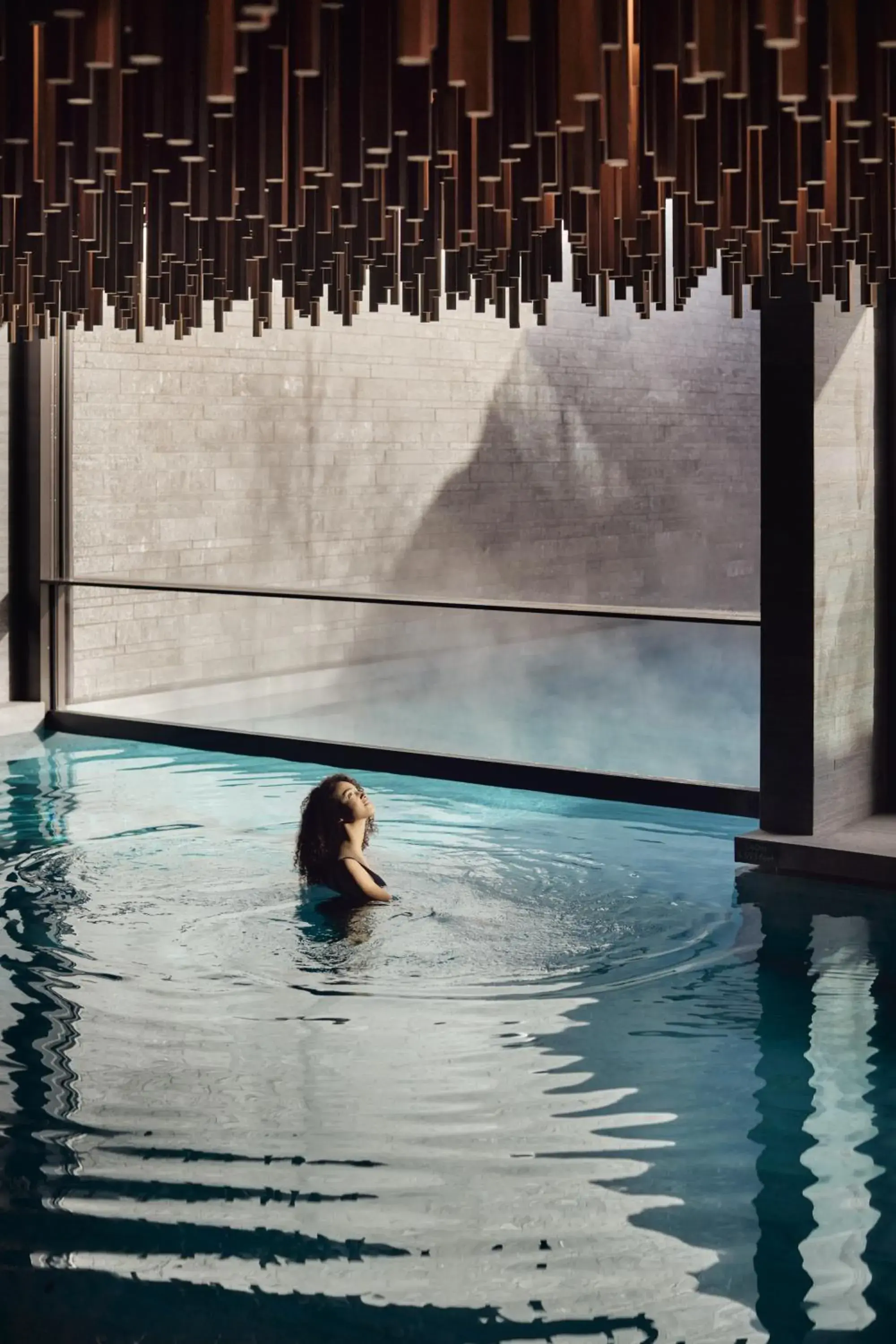 Swimming pool in Six Senses Crans-Montana Swimming pool in Six Senses Crans-Montana